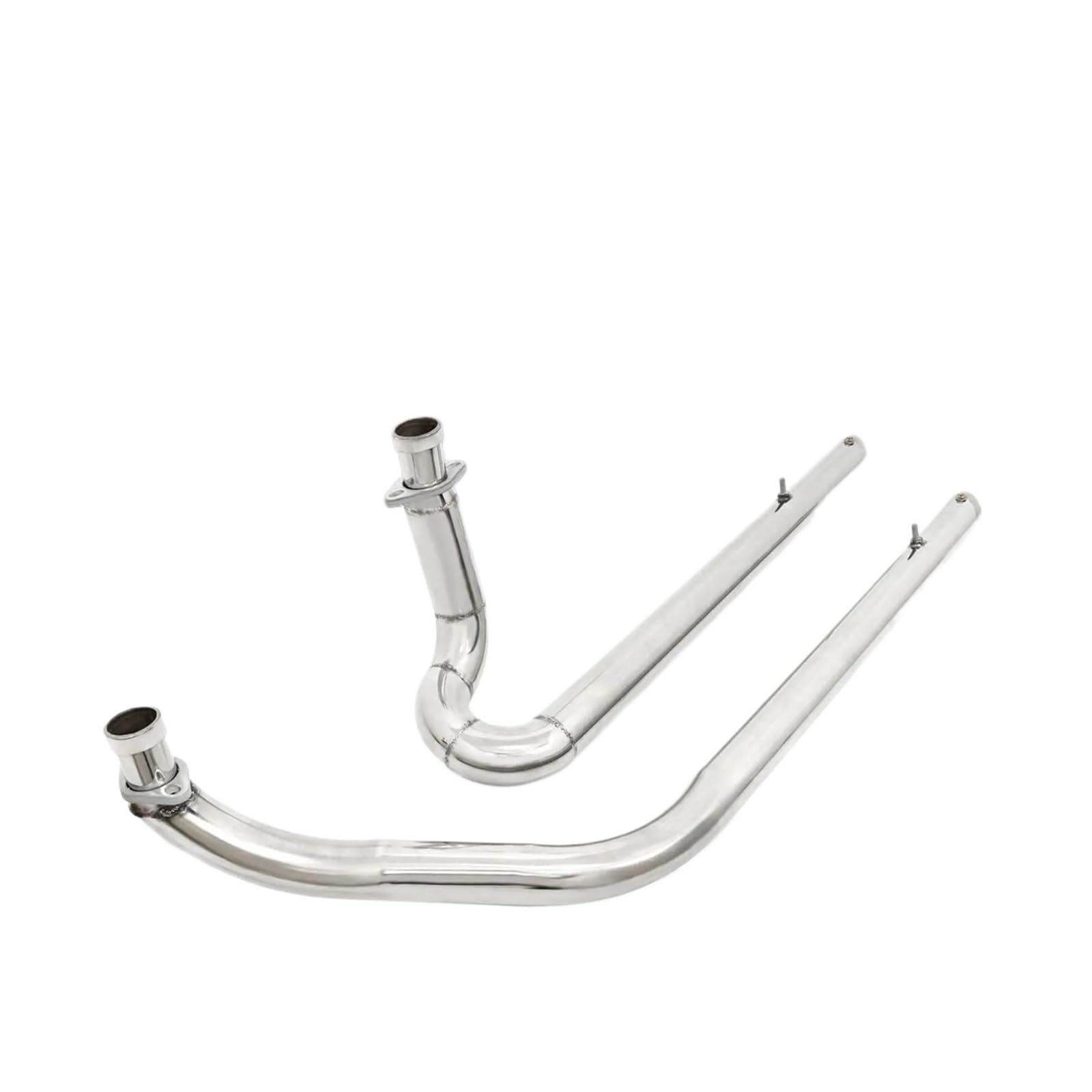 Motorrad Auspuff Mittelrohr Für Vulcan 900 S EN900 VN900 S900 Alle Baujahre Motorrad-Auspuffrohr Schalldämpfer Abgasanlage Shortshots Versetztes Rohr(Chrome 2) von CEIKOPQS
