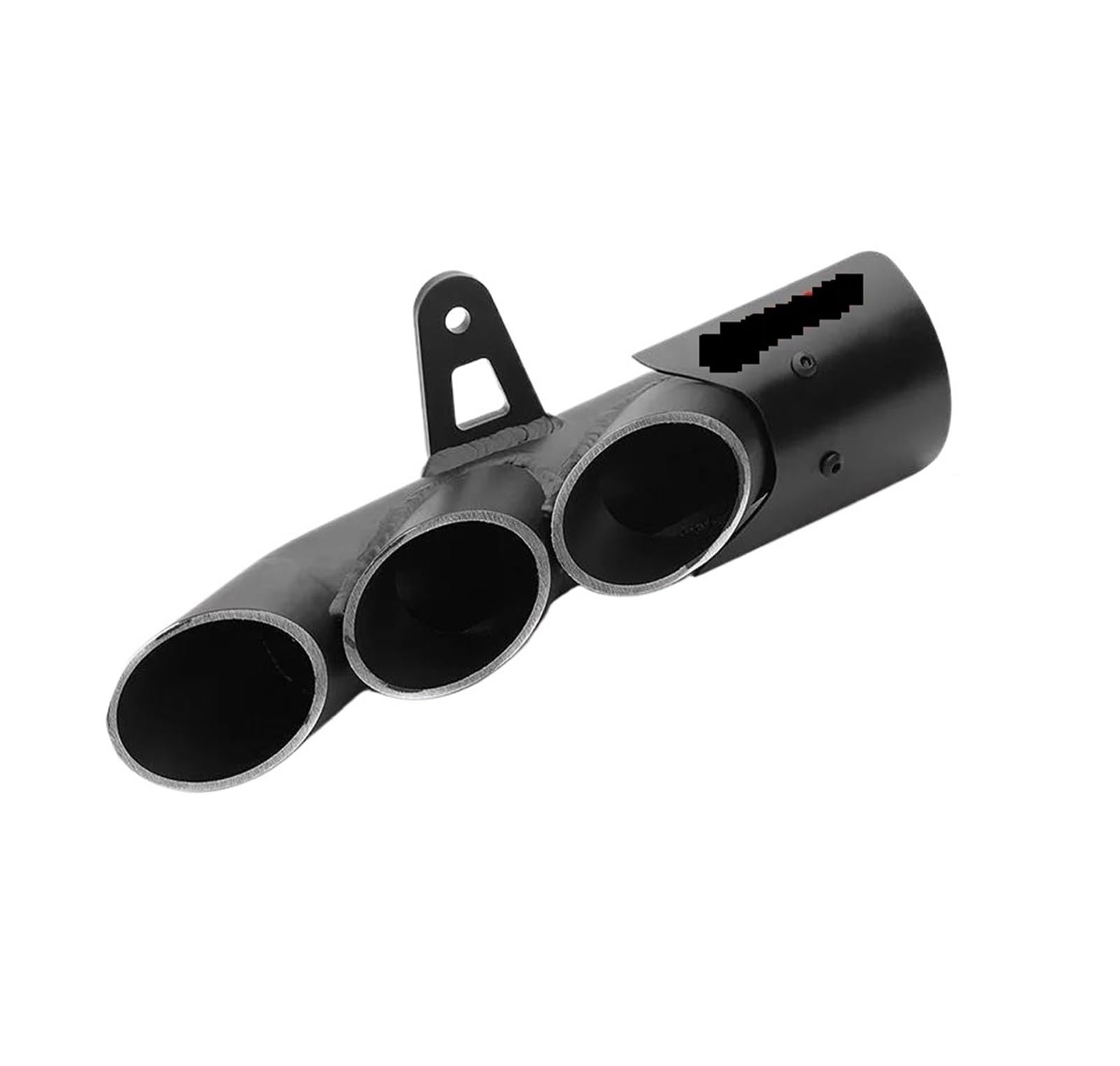 Motorrad Auspuff Mittelrohr Für Yamaha Für Suzuki Für Universal 51mm Slip-on Motorrad Pit Bike Auspuffrohr Mit Logo Laser Schalldämpfer(A1 Left Side) von CEIKOPQS