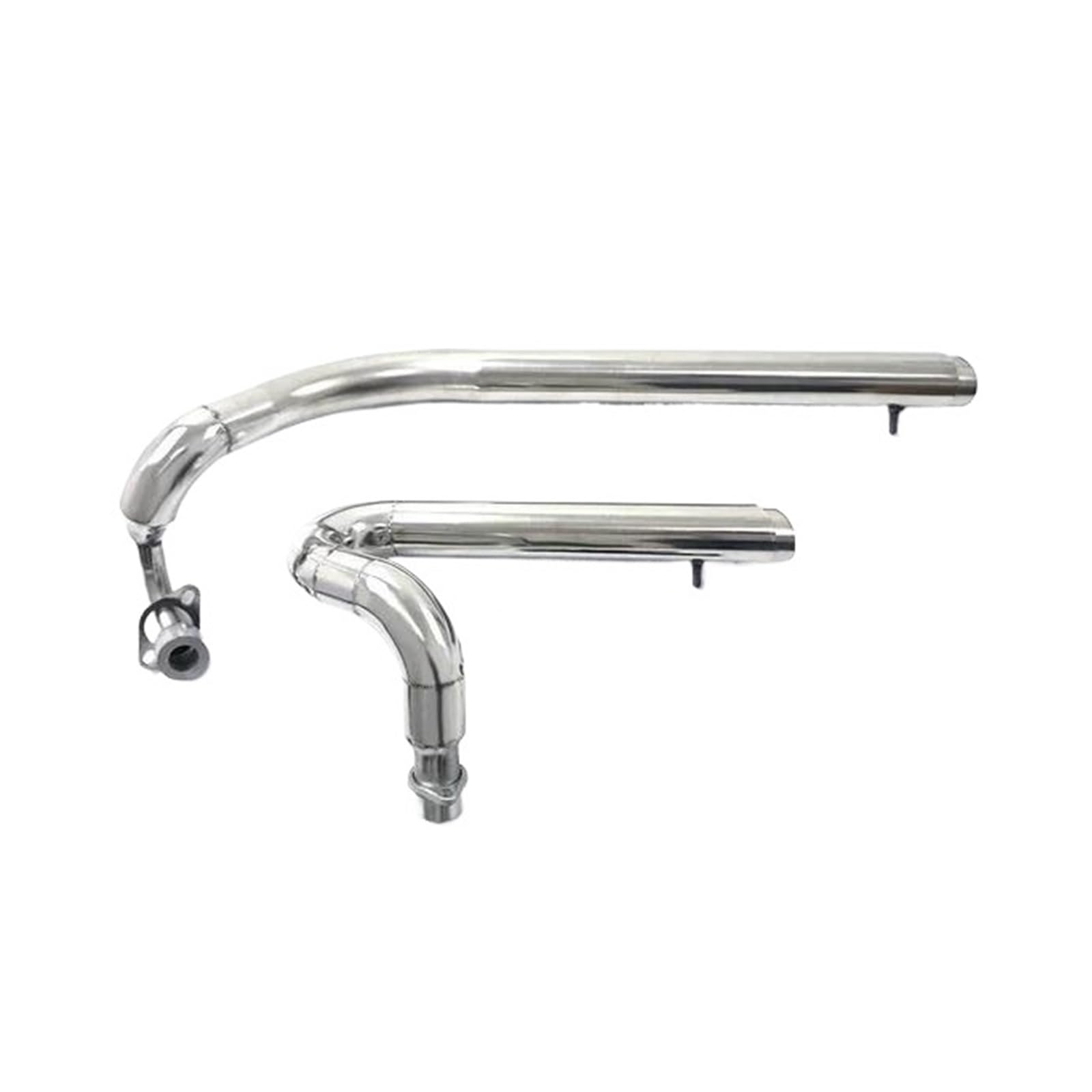 Motorrad Auspuff Mittelrohr Für Yamaha V Star 650 XVS650 XVS400 DS650 400 Dragstar 400 Drag Star 650 Ganzjährig Motorrad Auspuff Schalldämpfer(Type-B) von CEIKOPQS