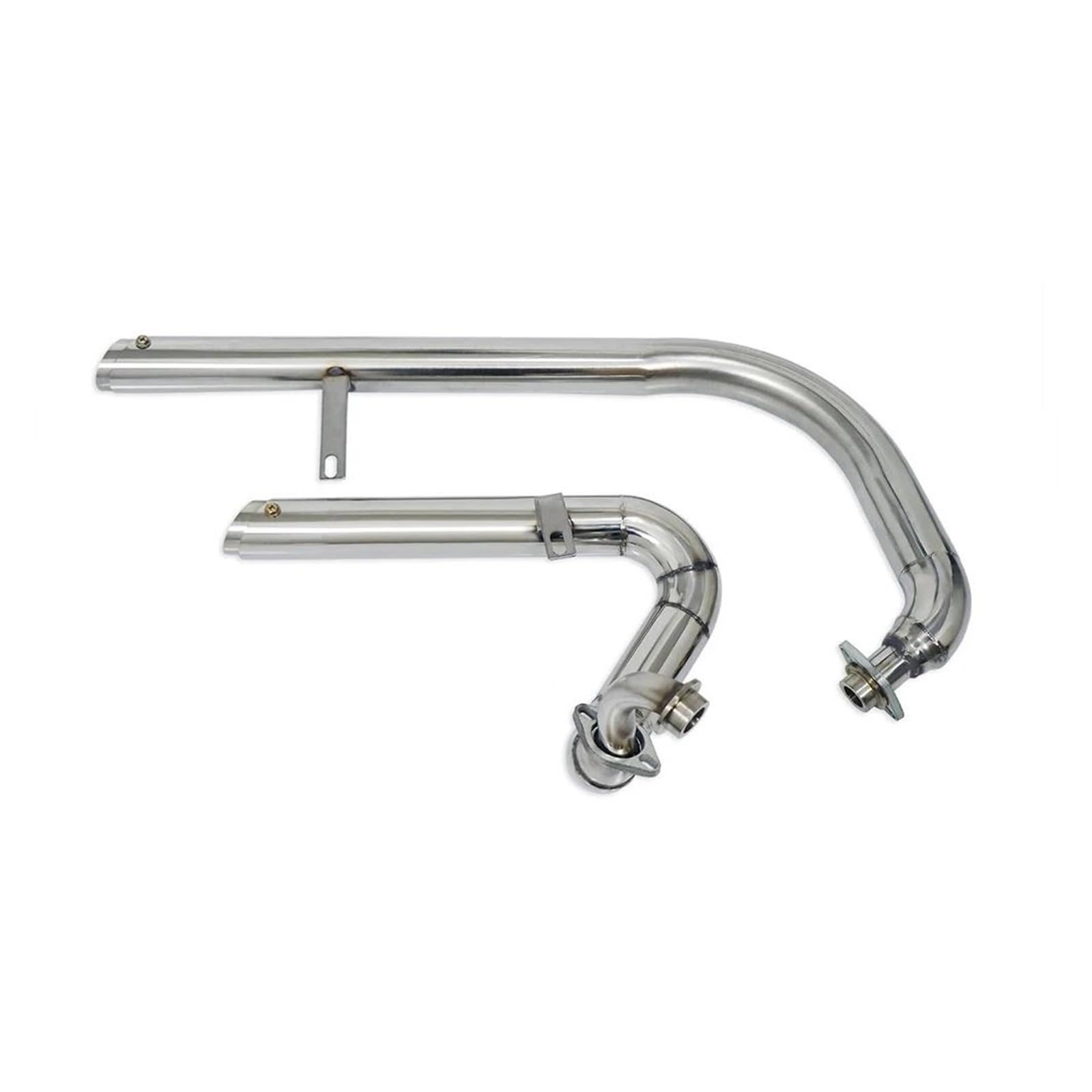 Motorrad Auspuff Mittelrohr Für Yamaha Virago 125 250 XV125 XV 125 XV250 XV 250 Motorrad Auspuffrohr Schalldämpfer Komplettes Abgassystem Rohrsatz(Type-B) von CEIKOPQS