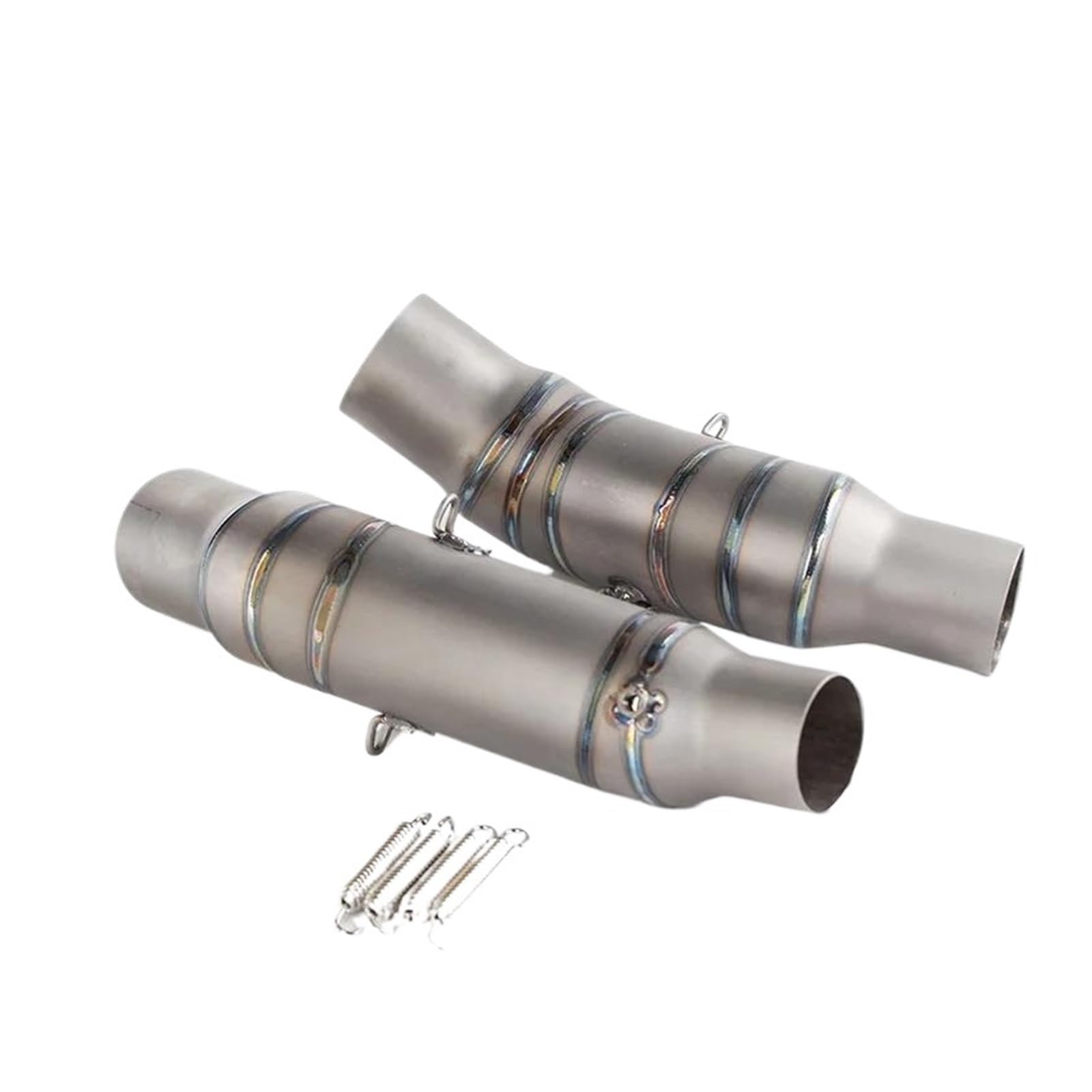 Motorrad Auspuff Mittelrohr Für Z1000 2010-2020 Jahr Slip-on Z1000 Auspuff Motorrad Schalldämpfer Auspuffrohr Edelstahl Mid Link Rohr(Type-C) von CEIKOPQS