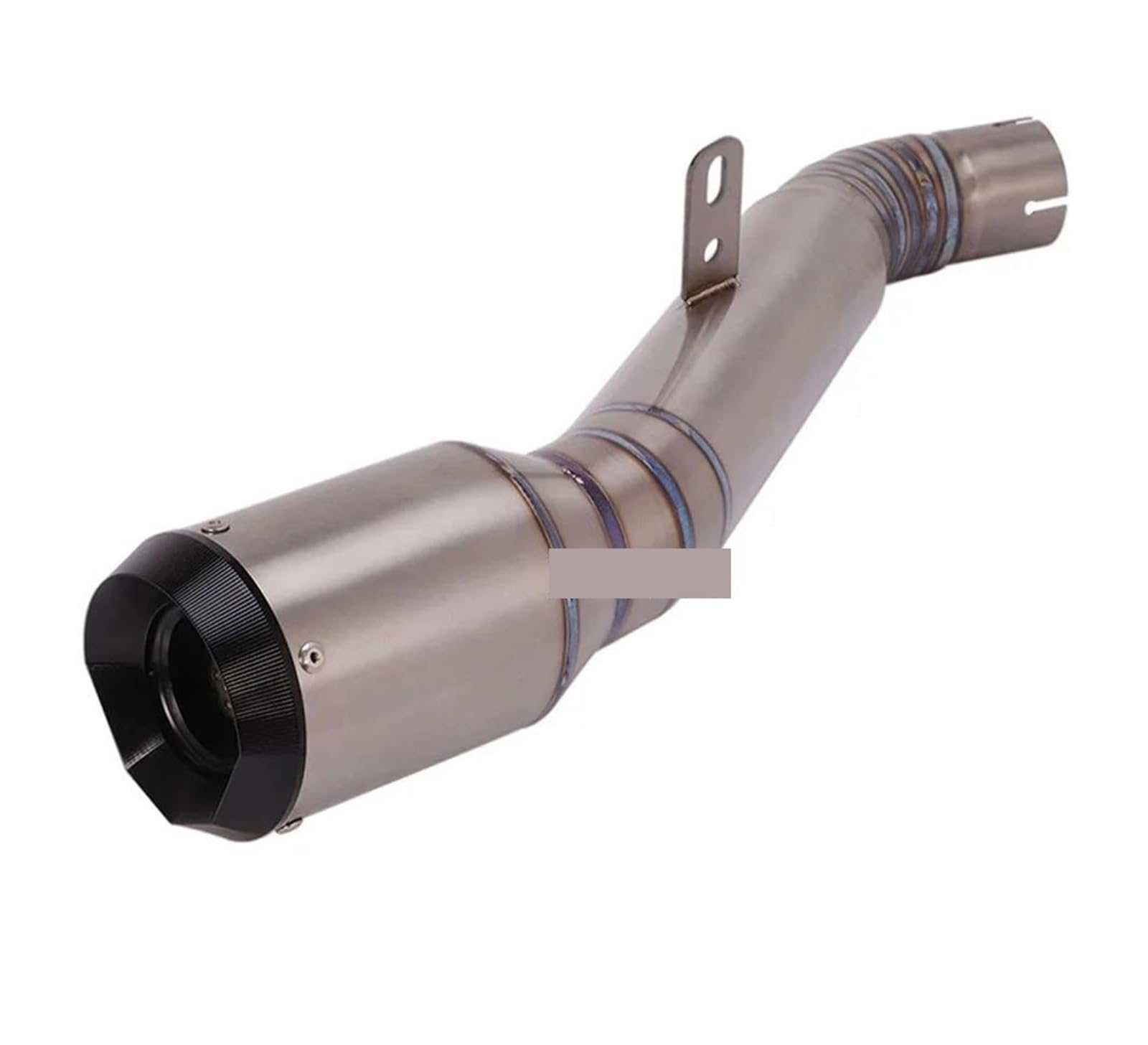 Motorrad Auspuff Mittelrohr Für ZX-10R ZX10R 2016-2021 Jahre Titanlegierung Motorradauspuff Escape Modify Link Pipe Schalldämpfer CNCSlip On(Type-B) von CEIKOPQS