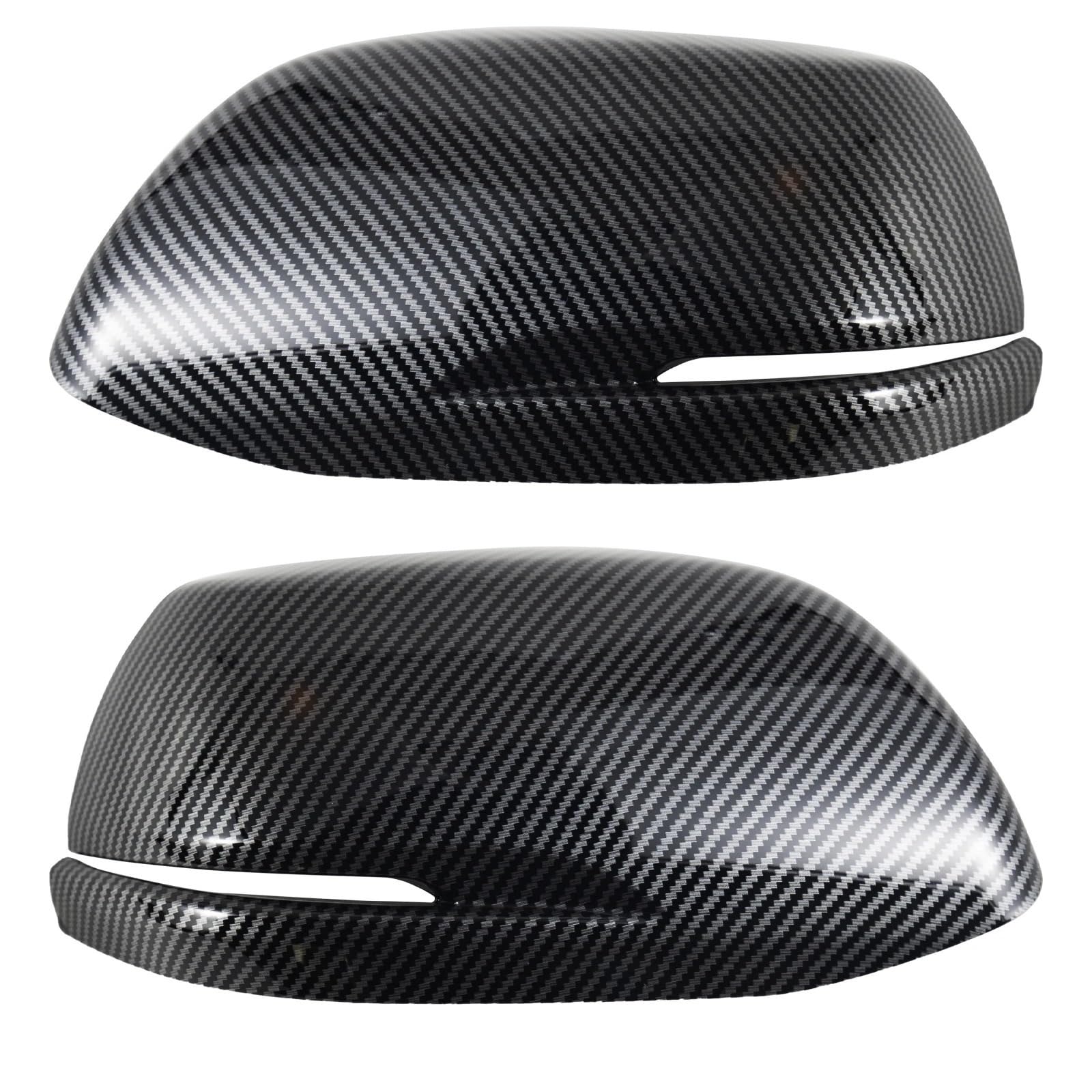 Rückspiegel Abdeckung Für CRV CR-V 2012-2016 Carbon Kunststoff Rückspiegel Gehäuse Schutzhülle Rückspiegel Zubehör(A Pair) von CEIKOPQS