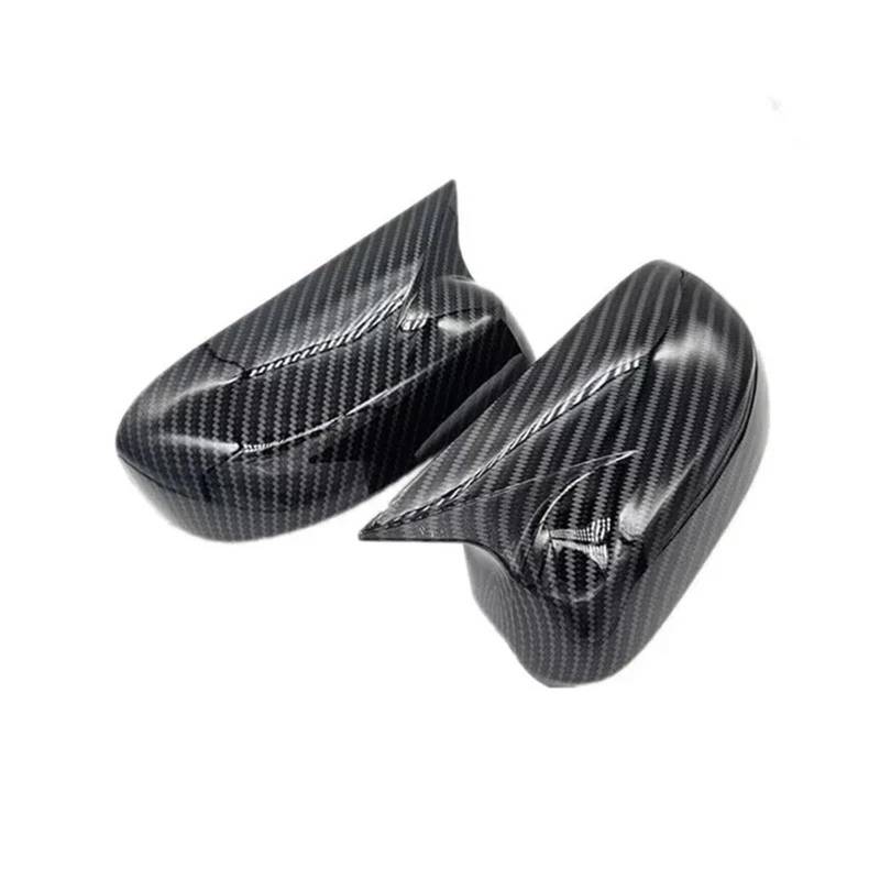 Rückspiegel Abdeckung Für City 2009-2013 Auto Rückspiegel Seitenspiegel Abdeckung Flügelkappe Außentür Rückansicht Fall Trim Carbon Look ABS(Carbon) von CEIKOPQS