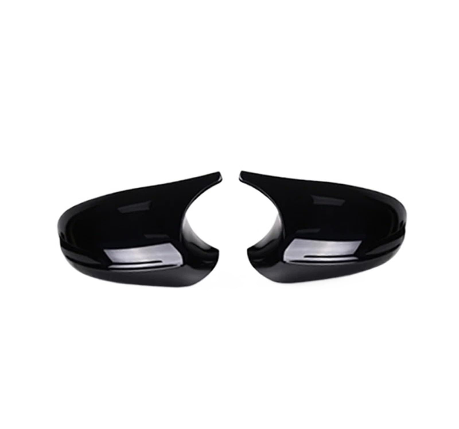 Rückspiegel Abdeckung Für E90 E91 2005-2011 E92 E93 2006-2013 E81 E82 E88 E87 E88 Seite Rückspiegel Kappe Flügel Spiegel Abdeckung Auto Zubehör(Black-1) von CEIKOPQS