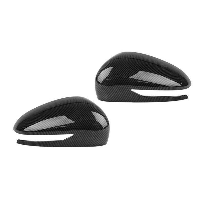 Rückspiegel Abdeckung Für Genesis G70 Carbon Gloss Rückspiegel Abdeckung Rück Seite Spiegel Abdeckungen Kappe Gehäuse Trim von CEIKOPQS
