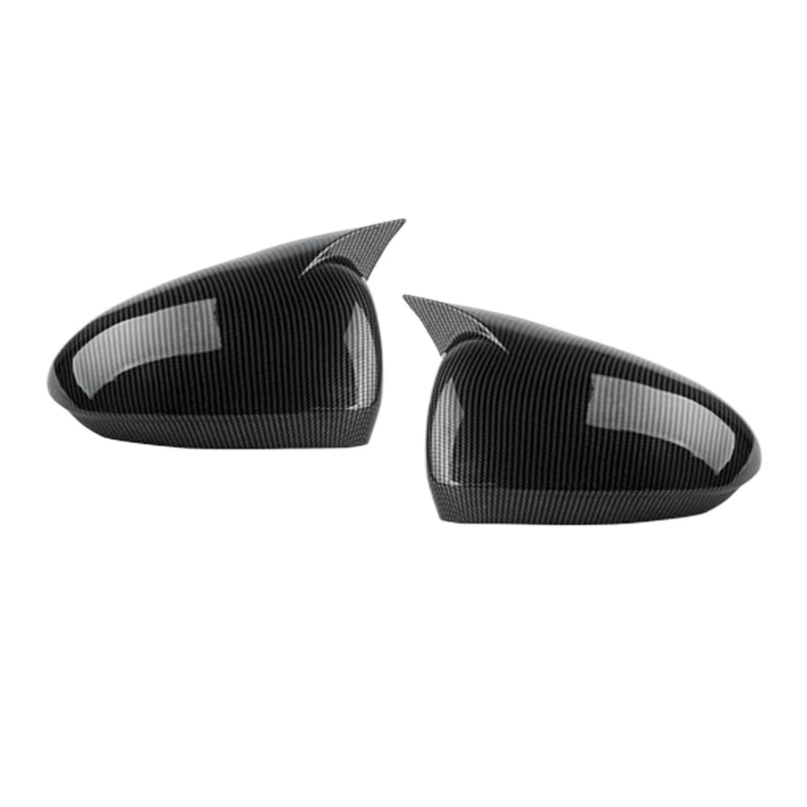 Rückspiegel Abdeckung Für Genesis G80 2021-2022 (RG3) Carbon Style Außenspiegelabdeckung Türseiten-Rückspiegelabdeckungen Zierleiste von CEIKOPQS