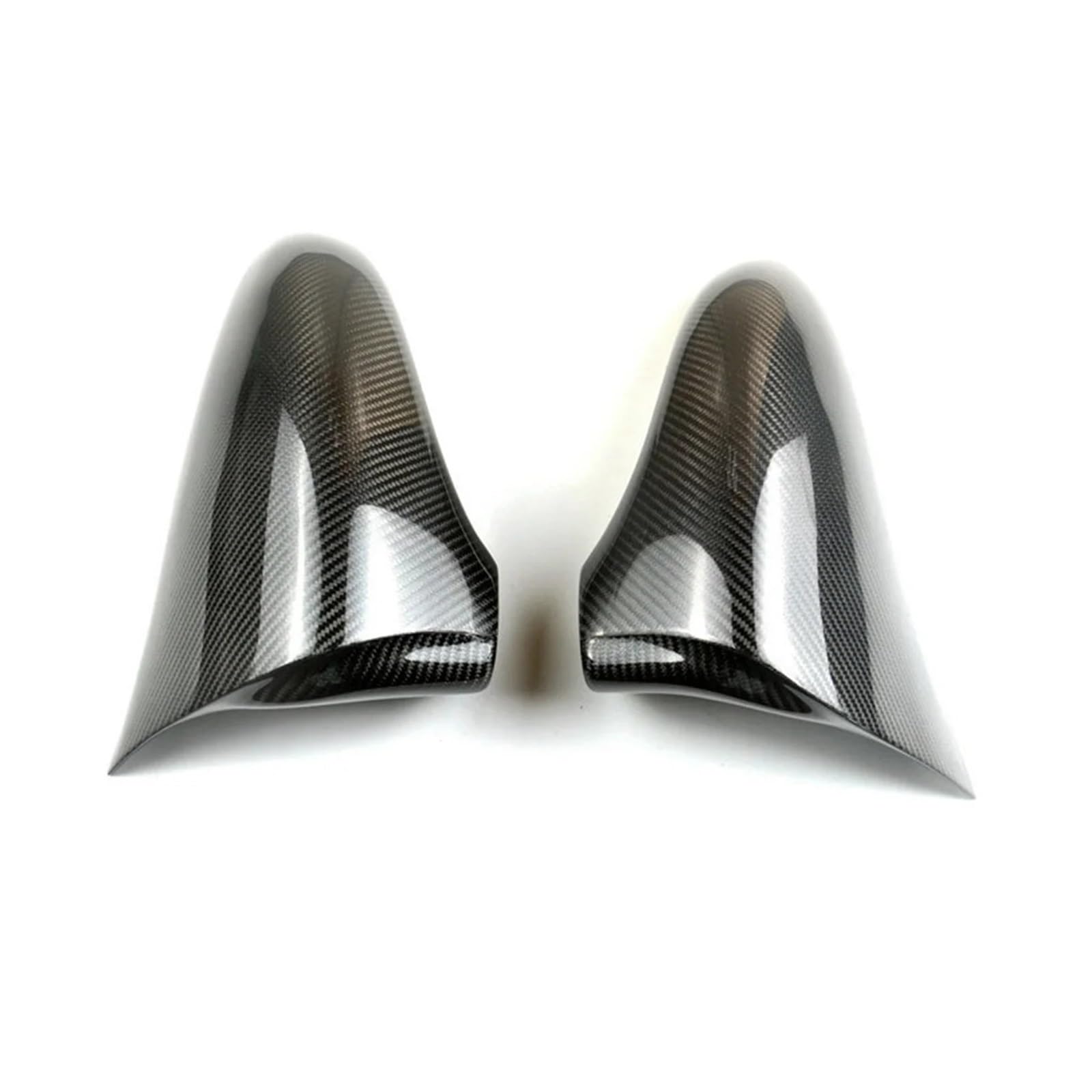Rückspiegel Abdeckung Für Lexus IS GS ES RC RCF Horn Style Carbon Glossy Black Wing Rückspiegel Abdeckkappe Gehäuseverkleidung Rechts Ruder von CEIKOPQS