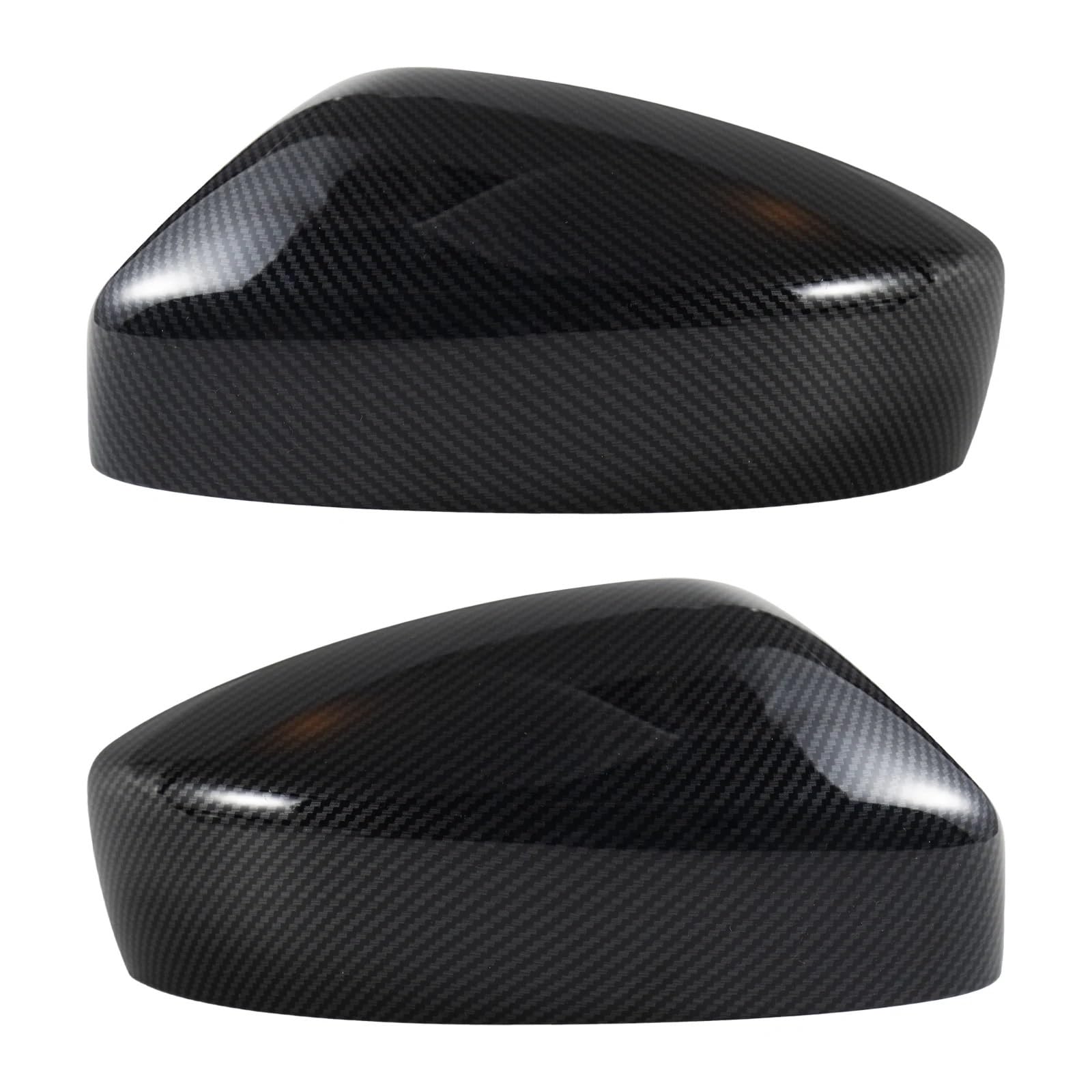 Rückspiegel Abdeckung Für Mazda CX5 CX-5 2017-2021 Carbon Kunststoff Rückspiegel Gehäuse Schutzhülle Rückspiegel Zubehör(A Pair) von CEIKOPQS