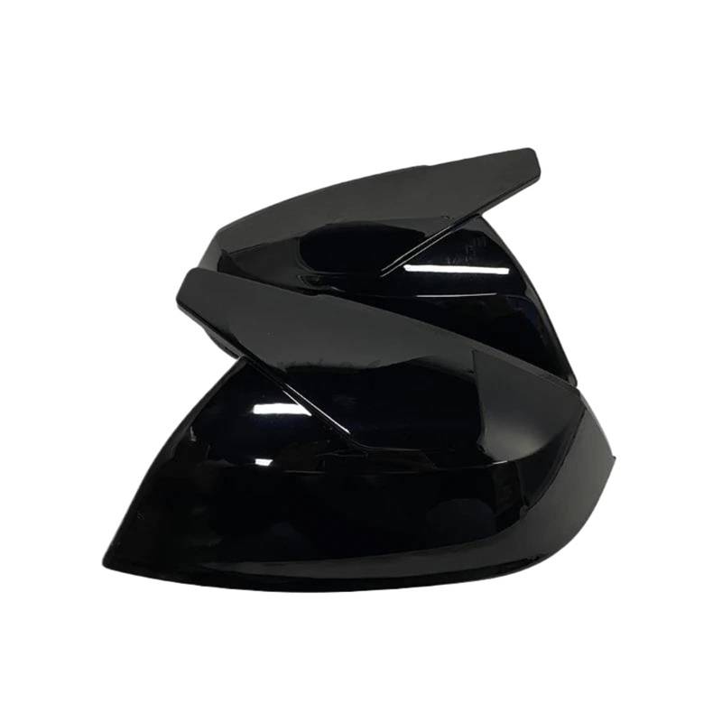 Rückspiegel Abdeckung Für Q5 FY Q7 18-2022 4M Helle Schwarz Horn Spiegel Shell Ansicht Spiegel Shell Reverse Rückspiegel Shell Auto Zubehör von CEIKOPQS