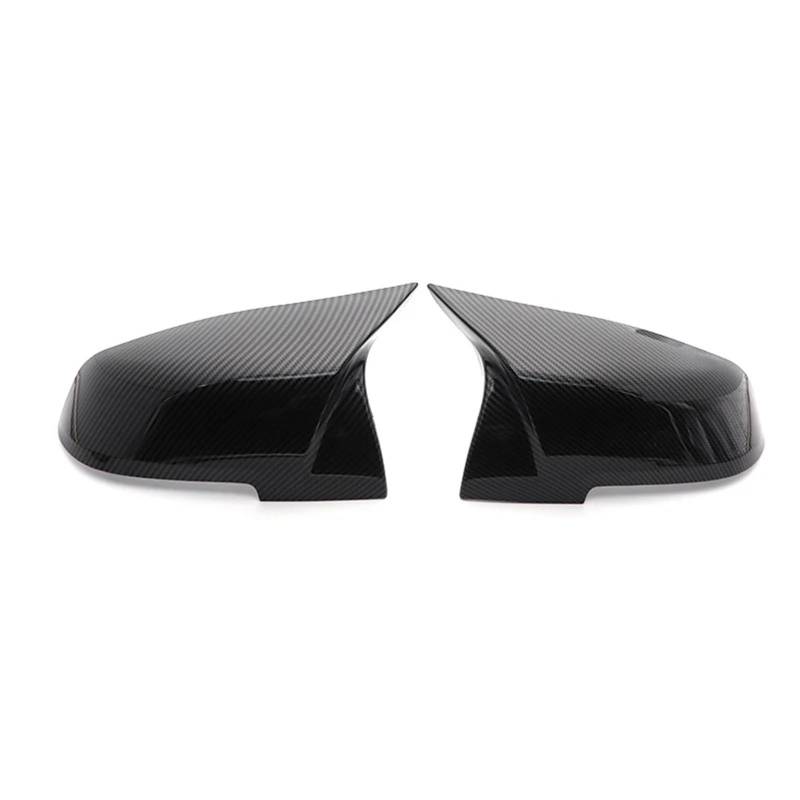 Rückspiegel Abdeckung Für Serie 1 2 3 4 XM 220i 328i 420i F20 F21 F22 F23 F30 F32 F33 F36 X1 2 Stück Rückspiegel Abdeckung Kappe Carbon Schwarz(Carbon) von CEIKOPQS