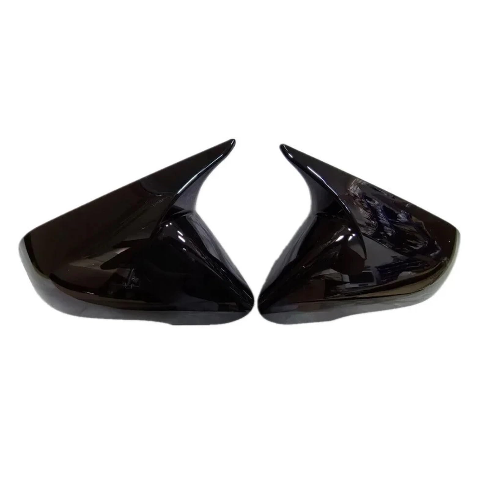 Rückspiegel Abdeckung Für Sonata 2015-2019, 1 Paar Seitenflügelkappe In Carbon-Optik, Außentürspiegelabdeckung, Seitliche Rückspiegelkappenabdeckung(Gloss Black) von CEIKOPQS