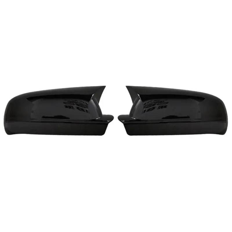 Rückspiegel Abdeckung Für VW Für Golf 4 MK4 1998-2002 Für Passat B5 Jetta Auto Rückspiegel Seitenspiegel Abdeckung Flügelkappe Außentürgehäuse Verkleidung Carbon Auto(Black) von CEIKOPQS