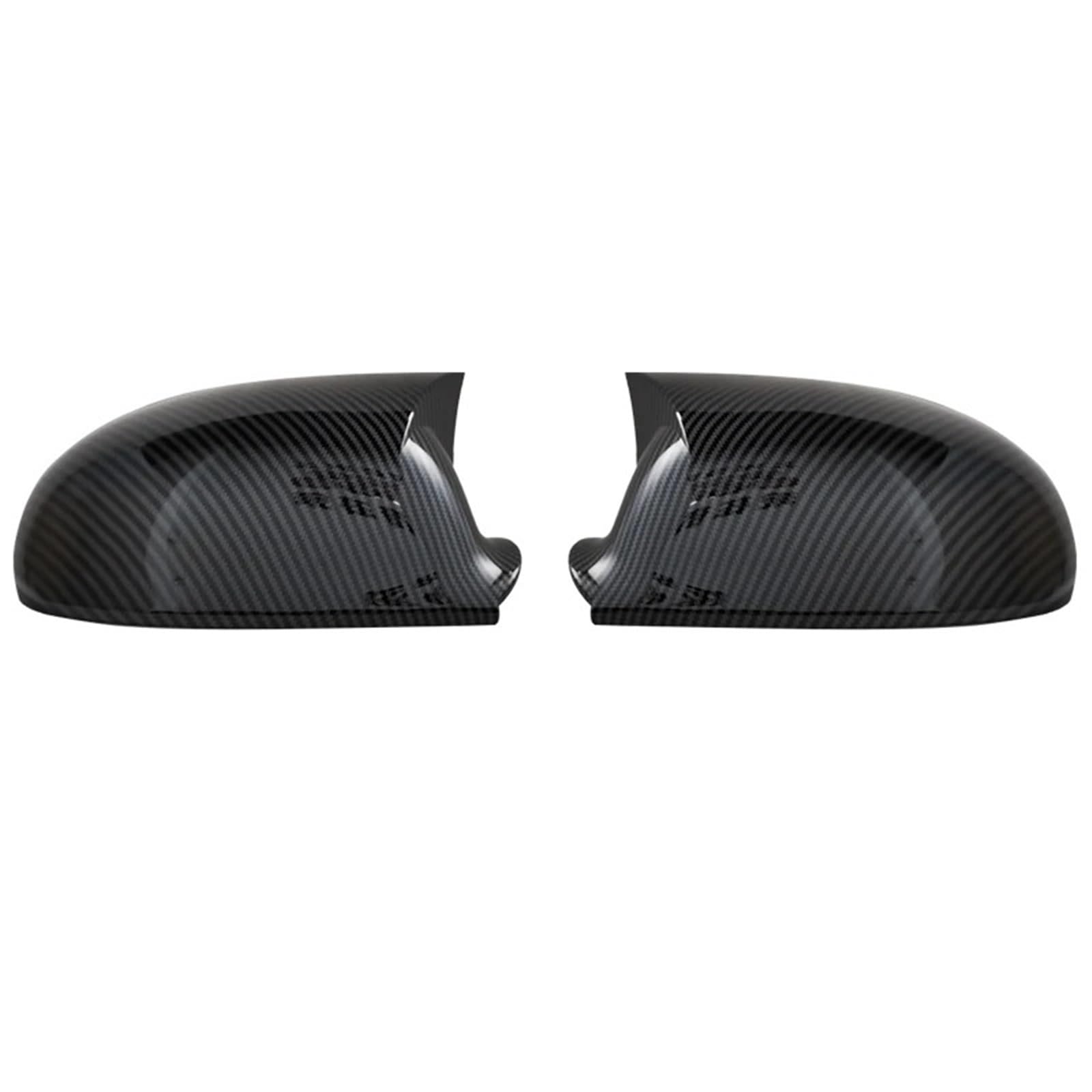 Rückspiegel Abdeckung Für VW Für Golf 5 MK5 GTI Jetta 5 Für Passat B6 B5.5 Für Sharan Für Golf 5 6Plus Variante EOS Seitenflügelspiegelabdeckungen Kappen(Carbon) von CEIKOPQS