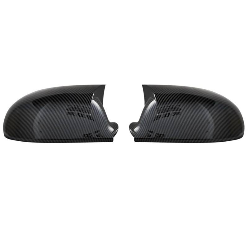 Rückspiegel Abdeckung Für VW Für Golf 5 MK5 GTI Jetta 5 Für Passat B6 B5.5 Für Sharan Für Golf 5 6Plus Variante EOS Seitenflügelspiegelabdeckungen Kappen(Carbon) von CEIKOPQS