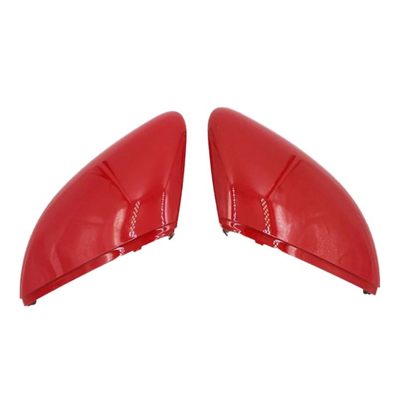 Rückspiegel Abdeckung Für VW Für Polo 5 6R 6C GTI Mk5 GEN 2 2014 2015 2016 2017 2018 1 Paar Außerhalb Rückspiegel Abdeckung Caps Shell 6R0857538C 6R0857537C(Style Red) von CEIKOPQS