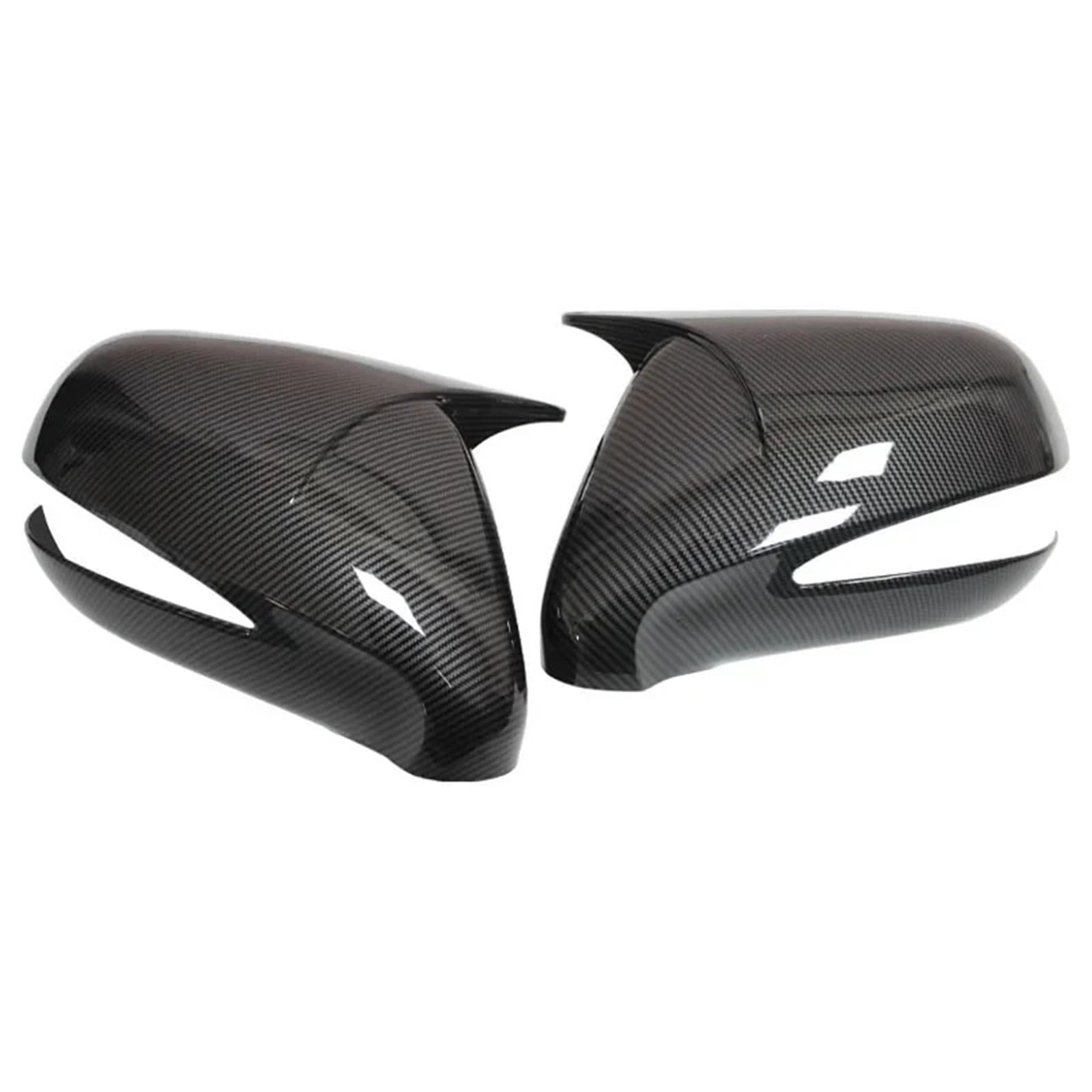 Rückspiegel Abdeckung LHD Für Lexus RX RX270 RX350 RX450 2009-2014 Auto Rückspiegel Seitenspiegel Abdeckung Flügelkappe Außengehäuseverkleidung Carbon(Carbon pattern) von CEIKOPQS