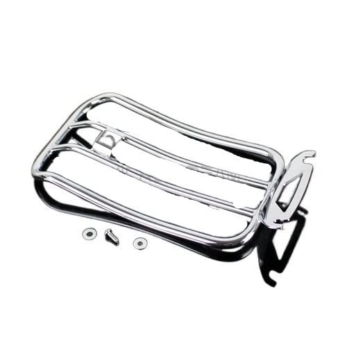 CELECH Gepäckträgerhalter Motorrad Hinten Solositz Gepäckträger Stützregal Für Ha&rley Touring Electra/Street Glide Road King CVO Flht Flhr Flhx Flt von CELECH