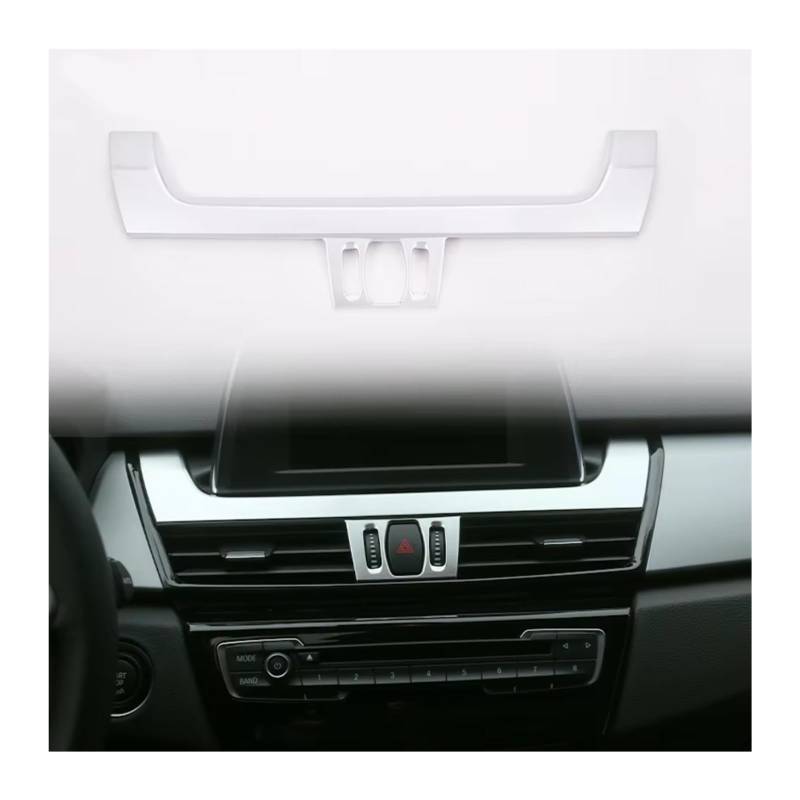 Auto Dekorative Für 2er F45 F46 2015–2018, ABS-Silber, Auto-Innenverkleidung, Aufkleber, Armaturenbrett-Konsole, Schalttafel-Abdeckung Innenzubehör(E) von CENAP