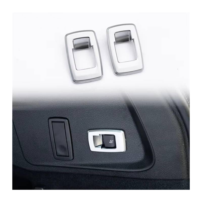 Auto Dekorative Für 2er F45 F46 2015–2018, ABS-Silber, Auto-Innenverkleidung, Aufkleber, Armaturenbrett-Konsole, Schalttafel-Abdeckung Innenzubehör(O) von CENAP