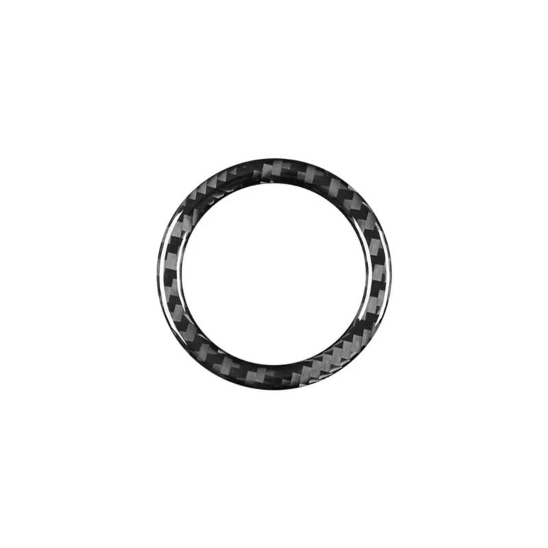 Auto Dekorative Für 5 Series G30 2018-2022 Carbon Fiber Interior Refit Auto Lenkrad Panel Dekorative Ring Trim Abdeckung Innenzubehör von CENAP