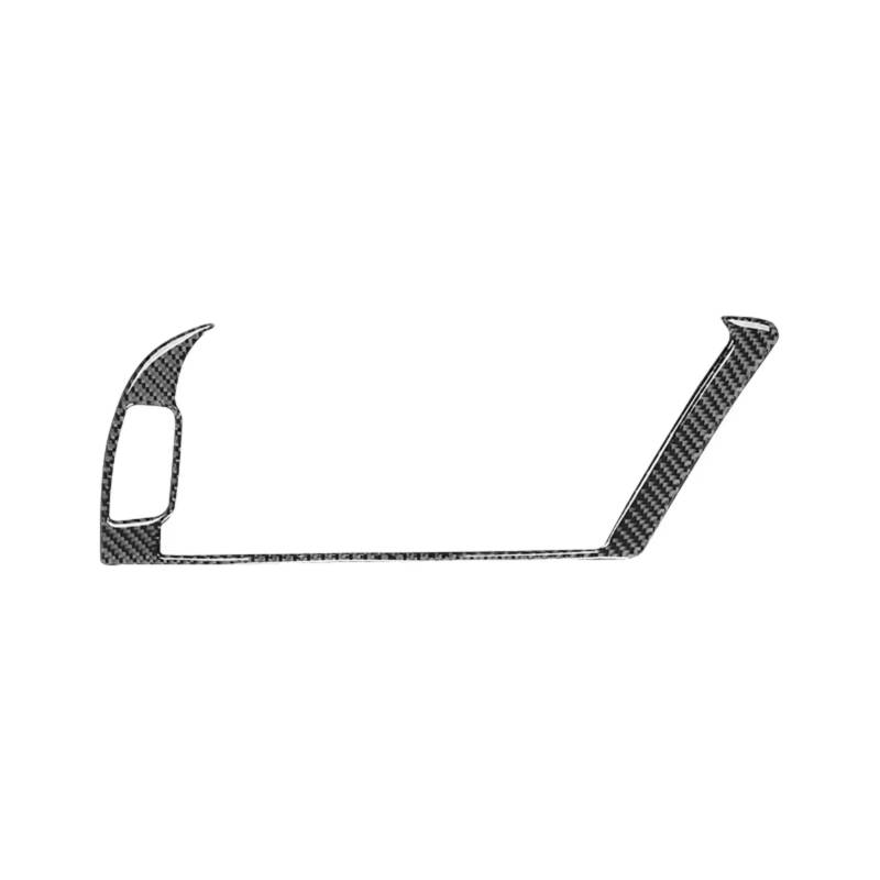 Auto Dekorative Für A4L A4 B8 Q5 A5 2009-2016 Carbon Faser modifizierter Innenraum Auto Navigation Warnung Licht Rahmen Trim Aufkleber Innenzubehör(RHD B) von CENAP