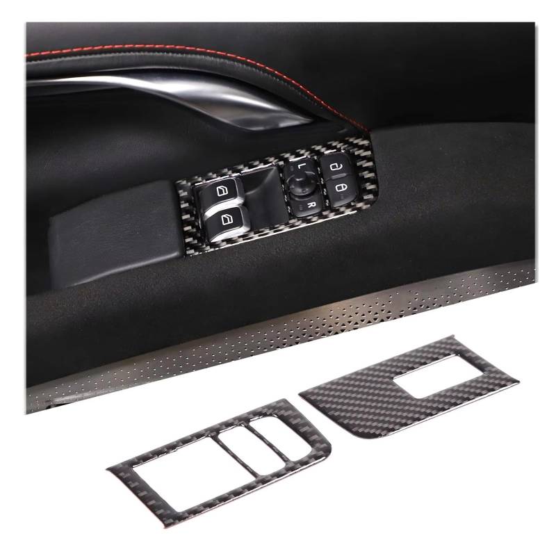 Auto Dekorative Für Lotus Für EMIRA 2021-2023 weichen kohlenstoff faser Auto lenkräder Konsole Getriebe Shift Panel Abdeckung Trim Aufkleber Innenzubehör(H) von CENAP