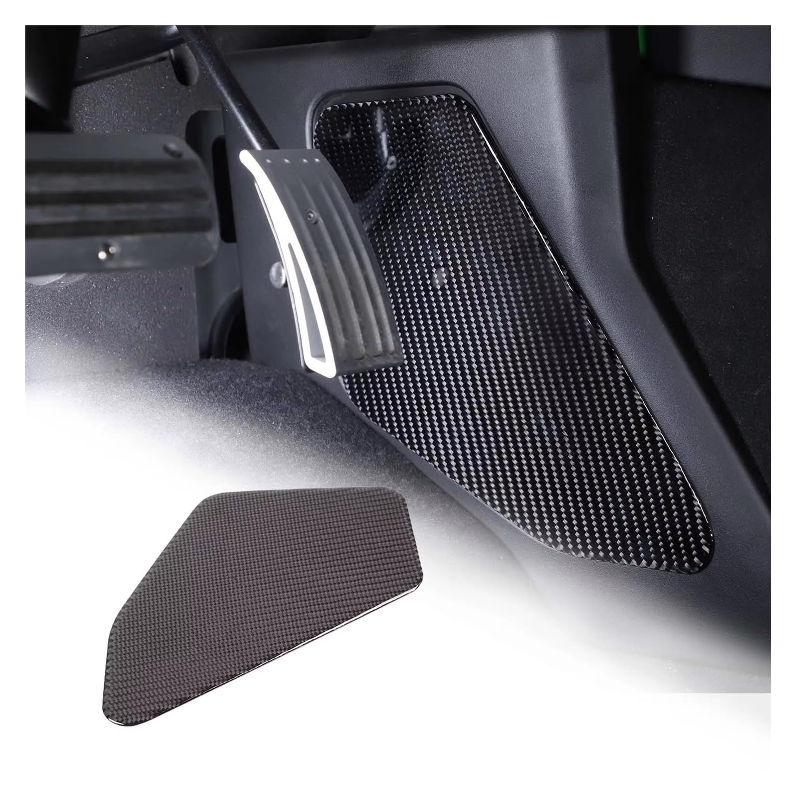Auto Dekorative Für Lotus Für EMIRA 2021-2023 weichen kohlenstoff faser Auto lenkräder Konsole Getriebe Shift Panel Abdeckung Trim Aufkleber Innenzubehör(M) von CENAP