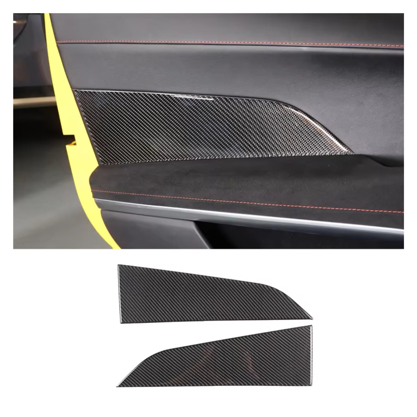 Auto Dekorative Für Lotus Für EMIRA 2021-2023 weichen kohlenstoff faser Auto lenkräder Konsole Getriebe Shift Panel Abdeckung Trim Aufkleber Innenzubehör(O) von CENAP