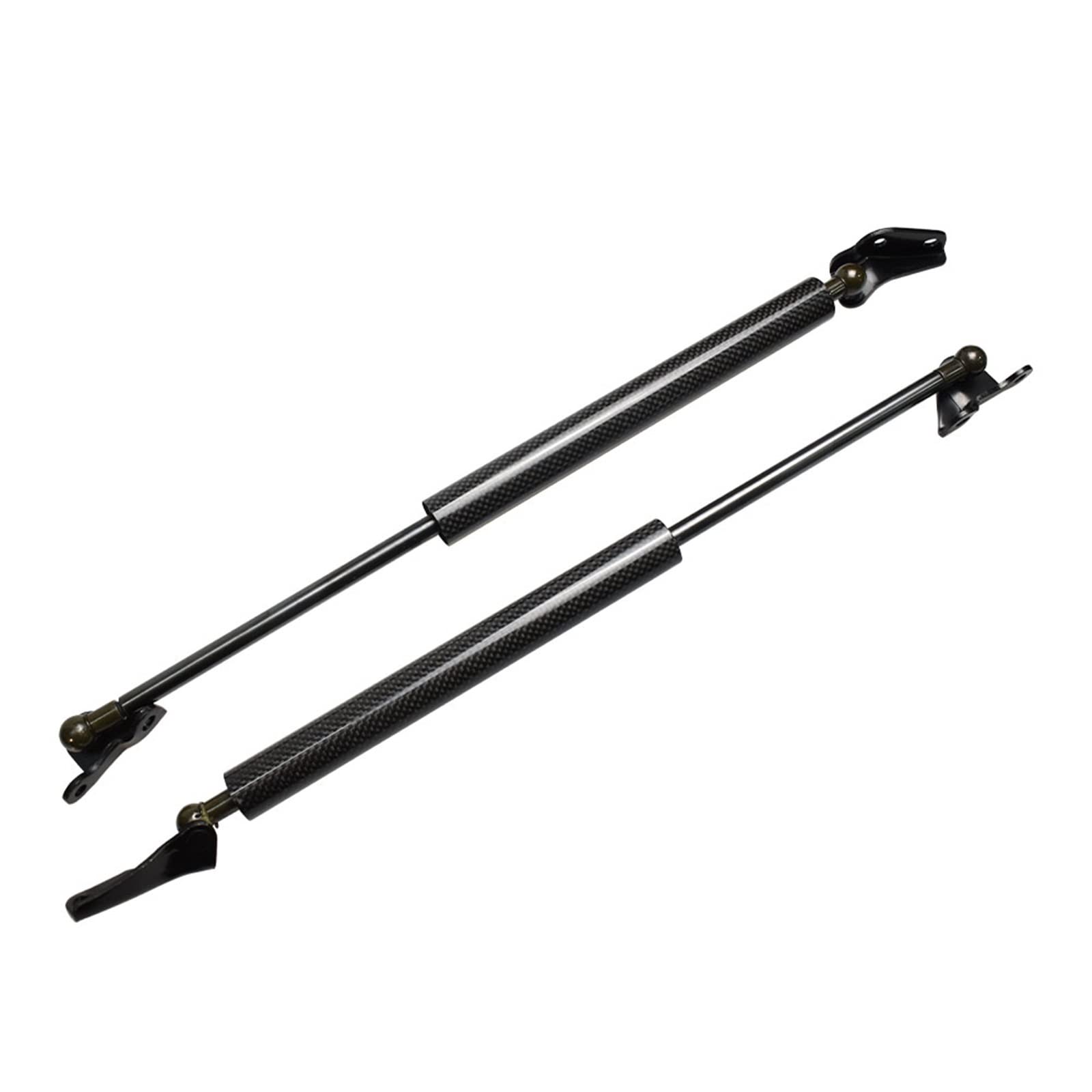 Auto Kofferraum Gasfeder Für Lexus RX300 RX330 RX350 2003-2008 Heckklappe Trunk Boot Struts Lift unterstützung Dämpfer Gas Schock 520mm Heckklappendämpfer(Black Carbon Fiber) von CENAP