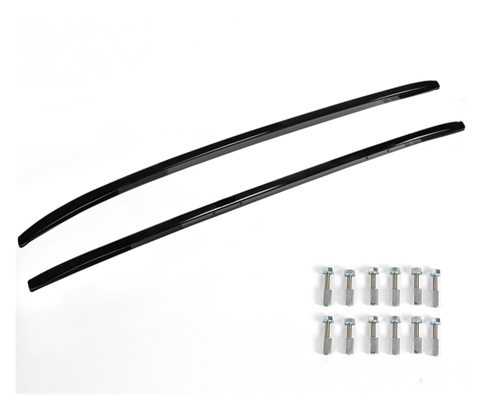 Dachträger Für CRV Für CR-V 2018-2022 Schienen Bar Gepäckträger Bars Top Cross Bar Rack Schienenkästen Dachträger Dachreling(Schwarz) von CENAP