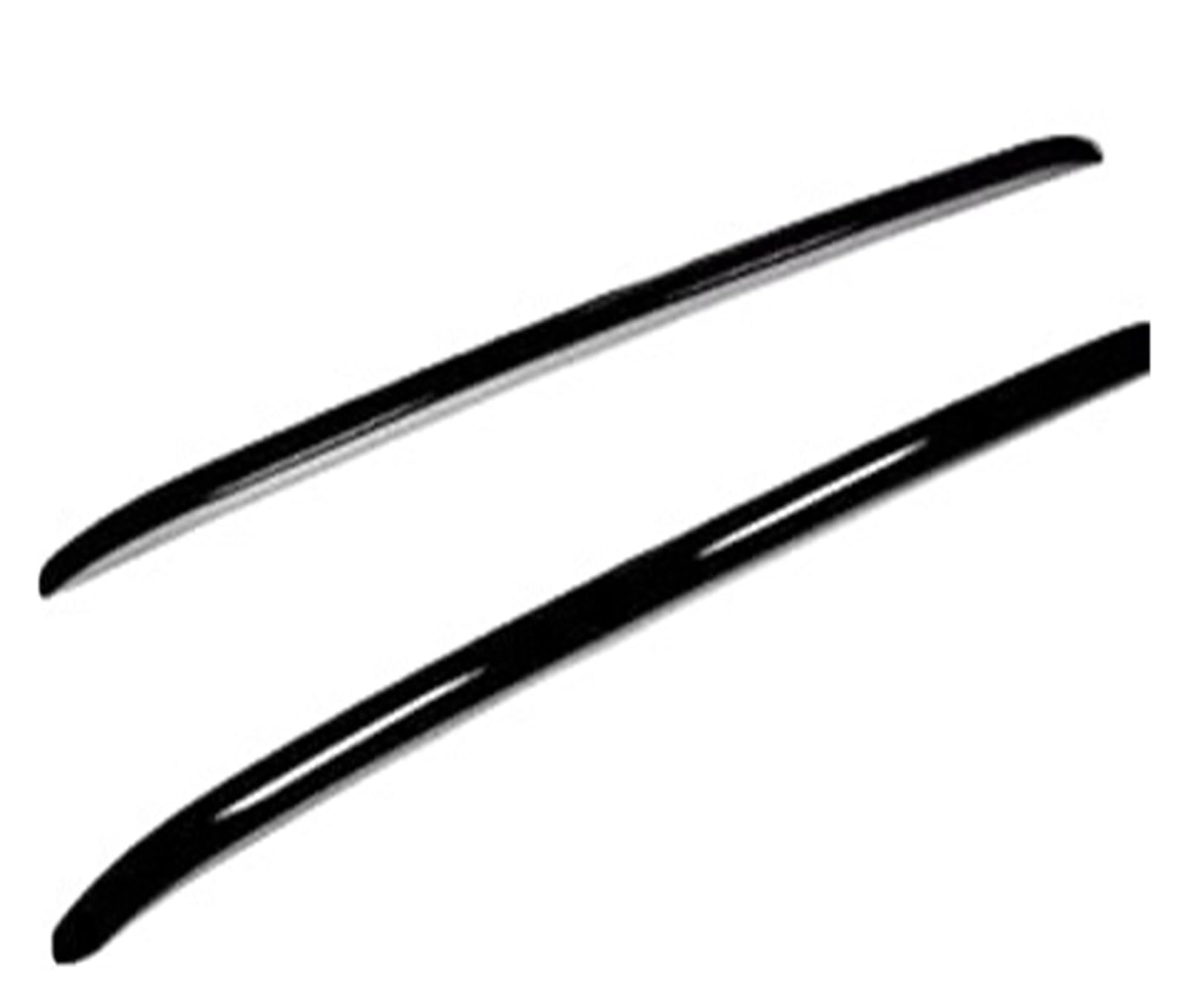 Dachträger Für Cayenne 2018-2023 (Glänzend Schwarz) 2 STÜCK Dachreling Dachträger Seitenschienen Aluminium Dachreling von CENAP