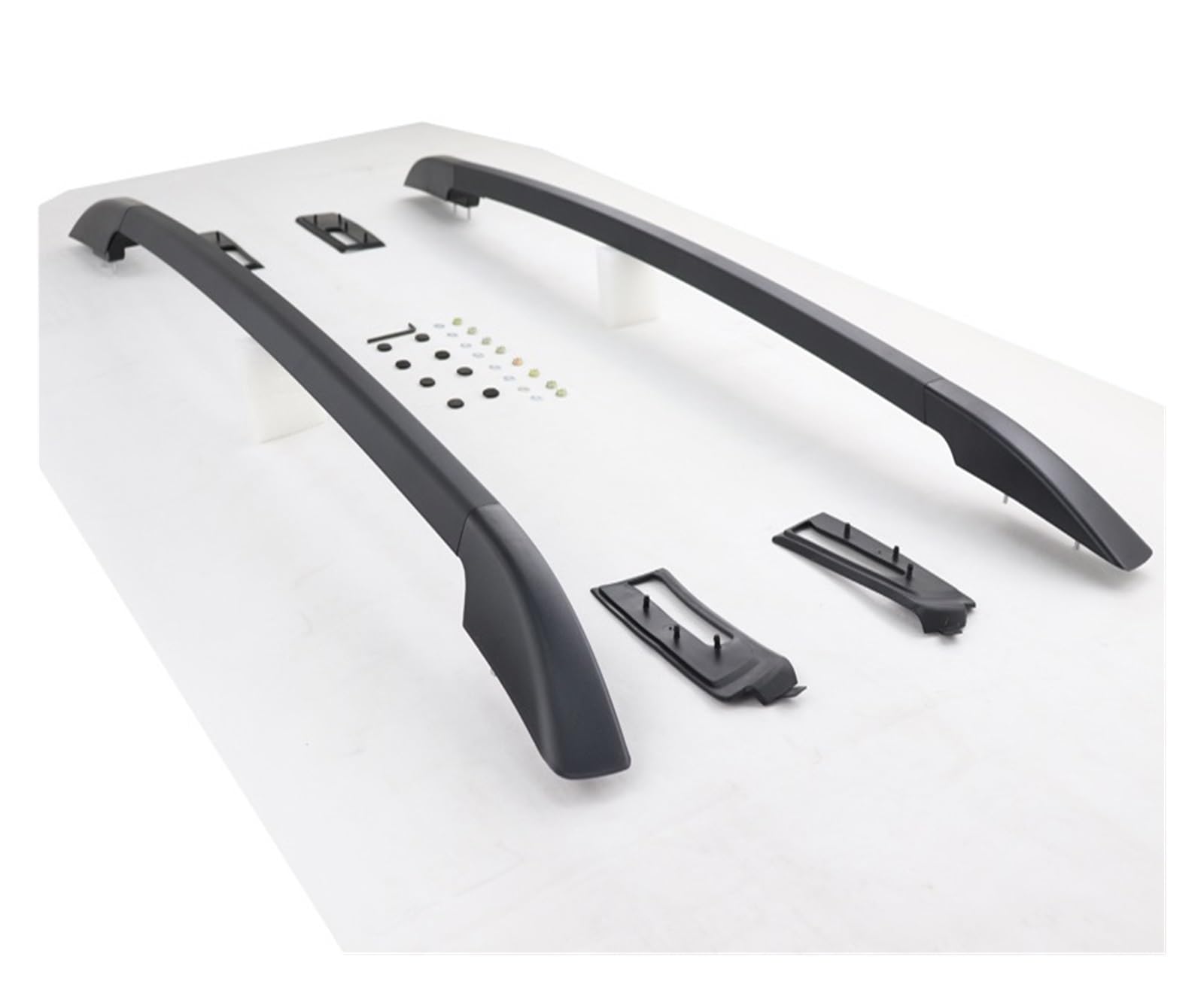 Dachträger Für Ford Für Ranger OE Gepäckstangen Dachreling Dachträger, Aluminiumlegierung Dachreling(Black Color) von CENAP