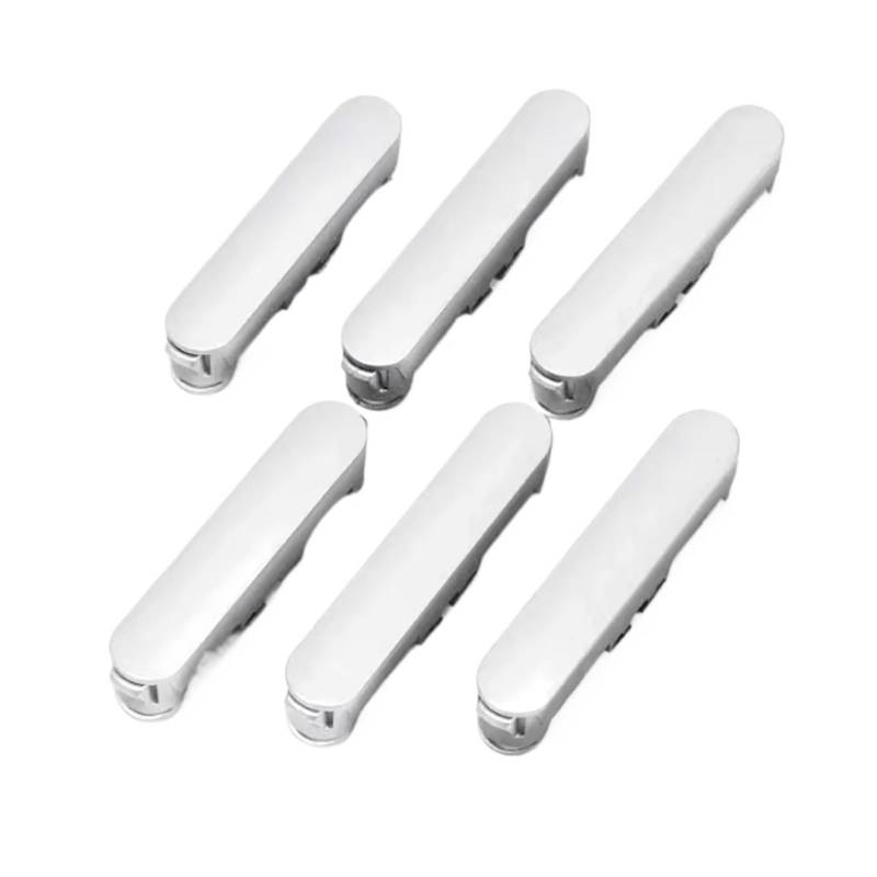 Dachträger Für Land Für Rover Für Discovery 5 LR5 Ersatz 2-teilig Autodachträger Schienenkappe Ende Dekorative Abdeckung Shell Dachreling(2PIECE Silver Middle) von CENAP