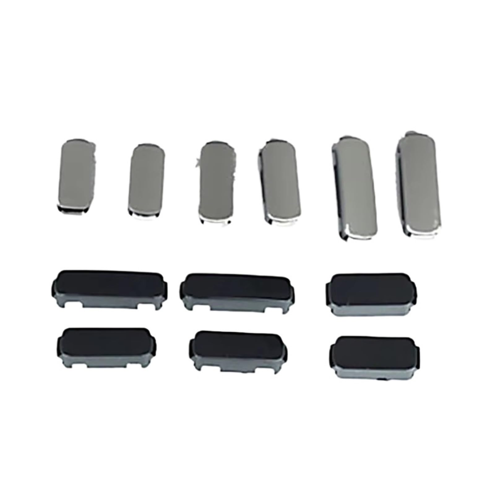 Dachträger Für Land Für Rover Für Discovery Für Sport 2-teiliges Autodachgepäckträger-Schienenkappenende Dekorative Abdeckungsschale Dachreling(2PIECE Black Middle) von CENAP