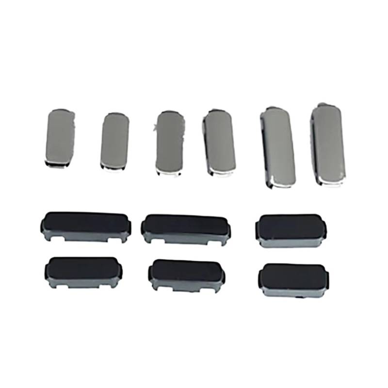 Dachträger Für Land Für Rover Für Discovery Für Sport 2-teiliges Autodachgepäckträger-Schienenkappenende Dekorative Abdeckungsschale Dachreling(2PIECE Black Middle) von CENAP