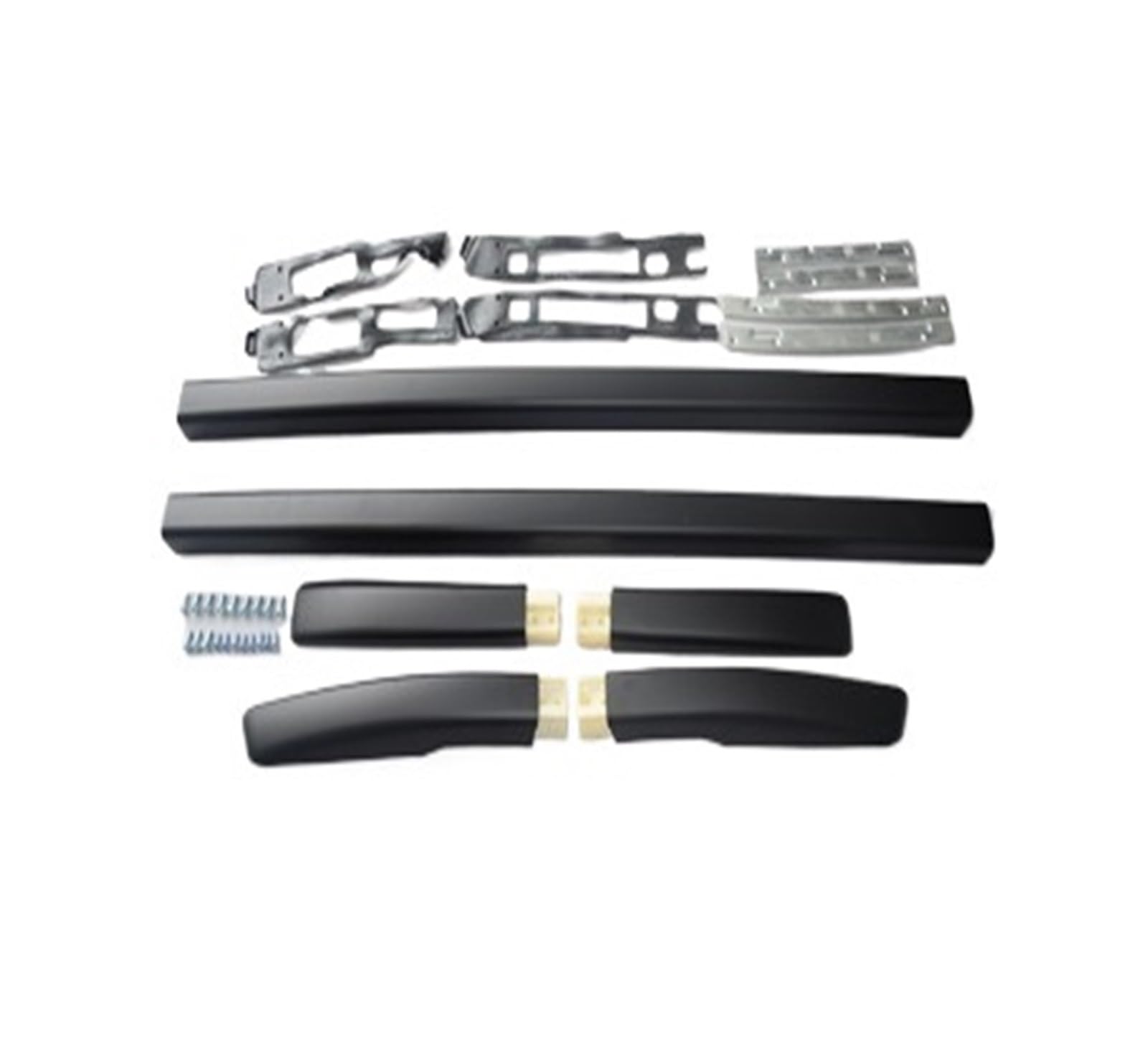 Dachträger Für Mitsubishi Für ASX Für RVR 2010-2022 Schienen Bar Gepäckträger Bars Top Cross Bar Rack Schienenkästen Dachträger Dachreling(Schwarz) von CENAP