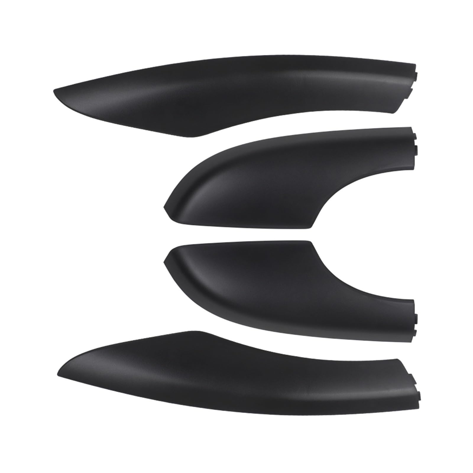 Dachträger Für Skoda Für Yeti SUV 2009-2018 5LD860150-GT5 5LD860146 5LD860149 Dachgepäckträgerschienen-Endabdeckungsschale Dachreling(Set of 4PIECE) von CENAP