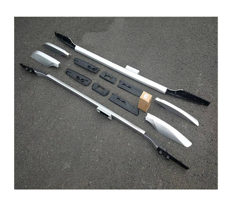 Dachträger Für Toyota Für Land Für Cruiser Für Prado 120 FJ120 LC120 2003-2009 Schienen Bar Gepäckträger Bars Top Cross Bar Dachreling(Silber) von CENAP