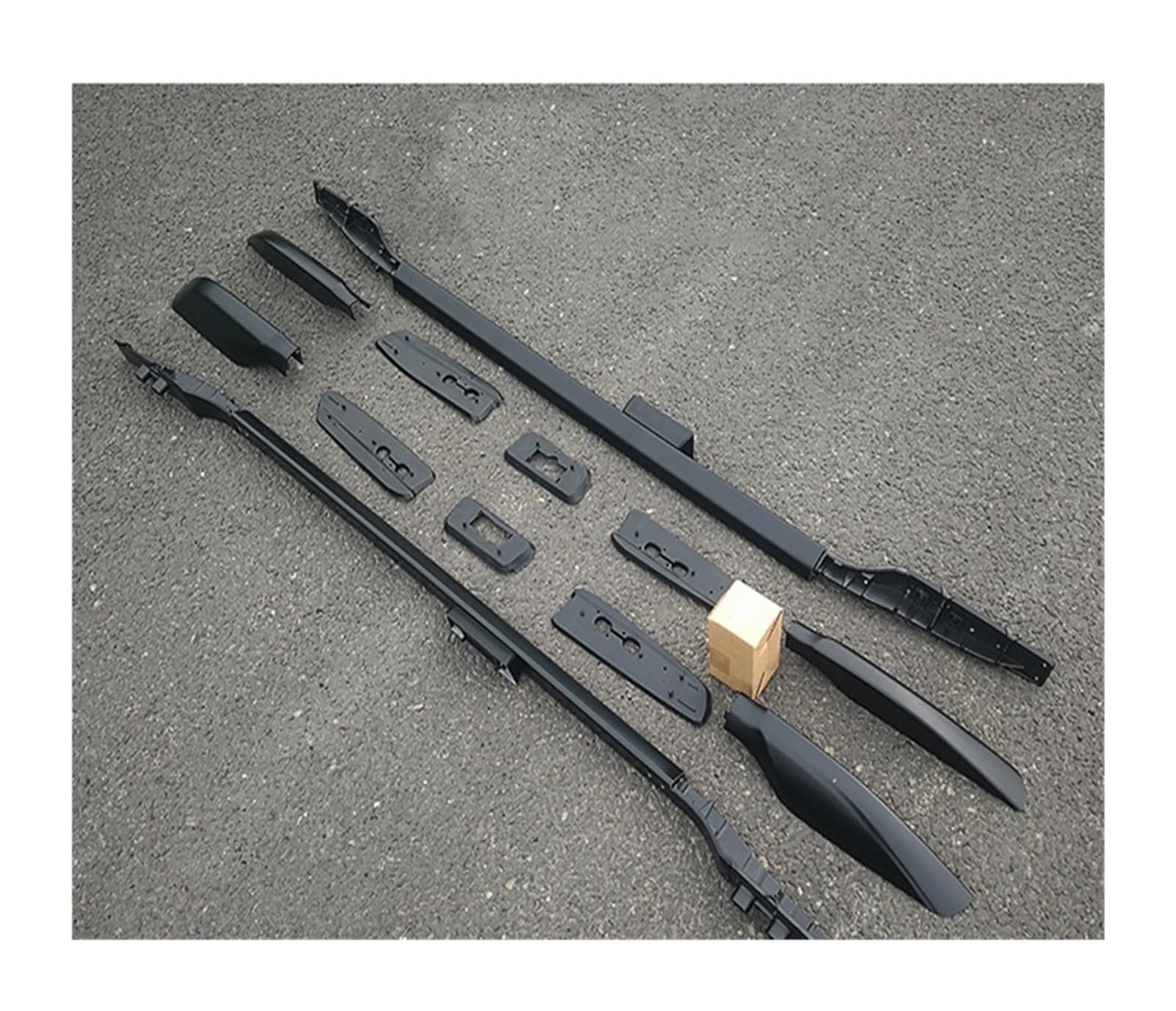 Dachträger Für Toyota Für Land Für Cruiser Für Prado 150 FJ150 LC150 2010-2021 Schienen Bar Gepäckträger Bars Top Cross Bar Rack Dachreling(Schwarz) von CENAP
