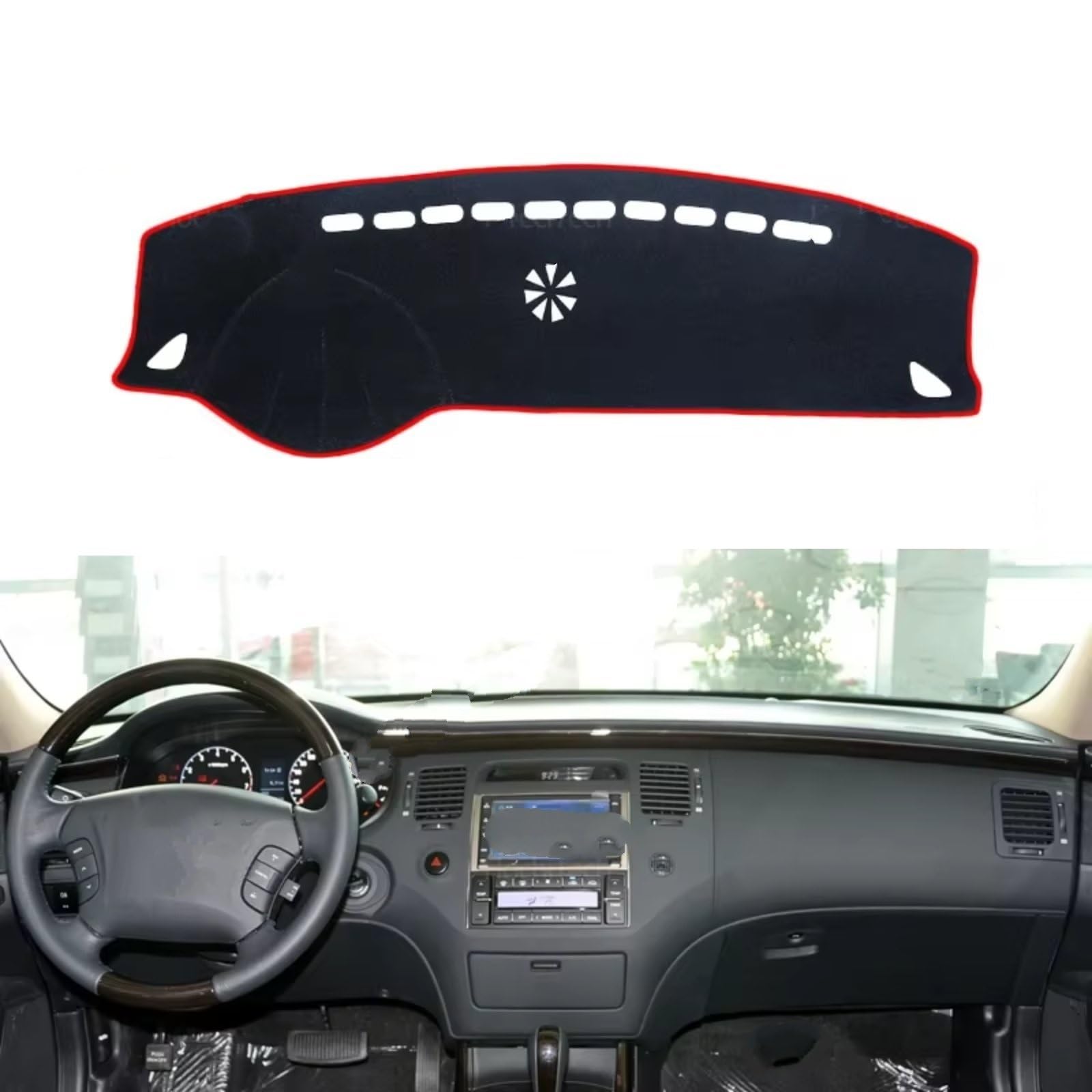 Dash Board Matte Teppich Pad Für Hyundai Für Grandeur Für Azera 2006-2011 Armaturenbrettabdeckung Antirutschmatte Schutzpolster Auto-Sonnenschutz Teppich Dash Board Matte Teppich Pad Für Hyundai Für Grandeur Für Azera 2006-2011 Armaturenbrettabdeckung Antirutschmatte Schutzpolster Auto-Sonnenschutz Teppich von CENAP