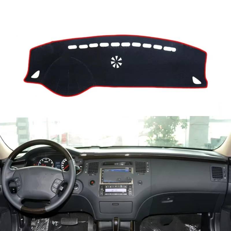 Dash Board Matte Teppich Pad Für Hyundai Für Grandeur Für Azera 2006-2011 Armaturenbrettabdeckung Antirutschmatte Schutzpolster Auto-Sonnenschutz Teppich von CENAP