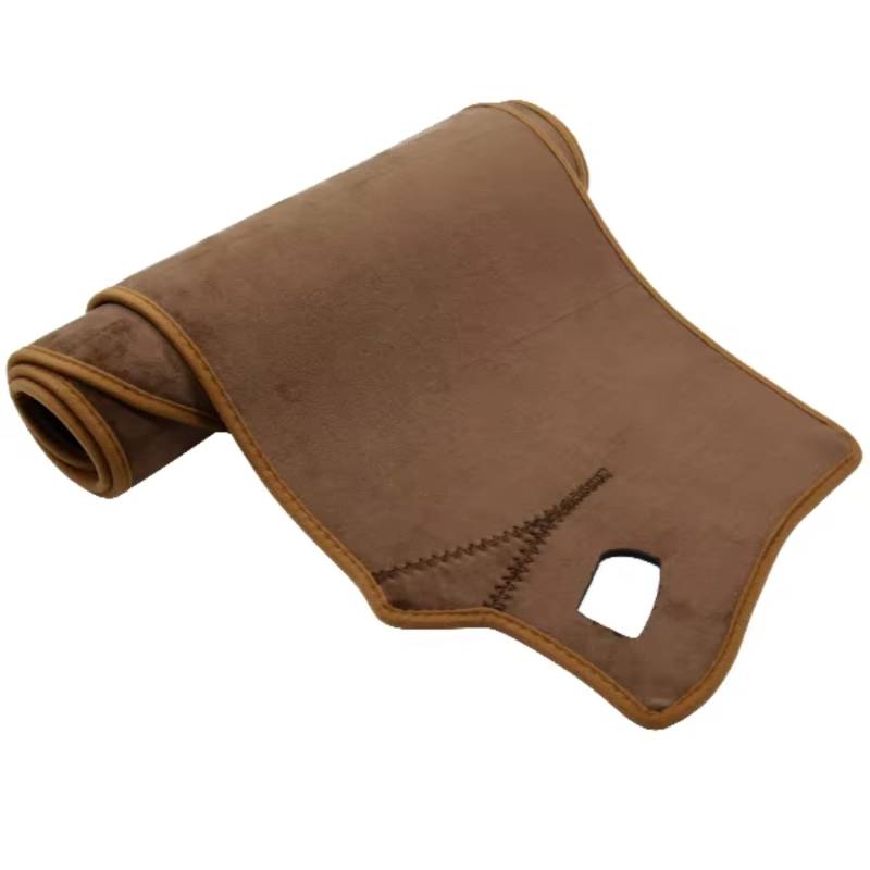 Dash Board Matte Teppich Pad Für Kia Für Sephia Für Mentor Für Shuma Für Spectra 1998~2003 Anti-Rutsch-Matte Abdeckung Pad Sonnenschutz Dashmat(Flannel All Brown,RHD) von CENAP