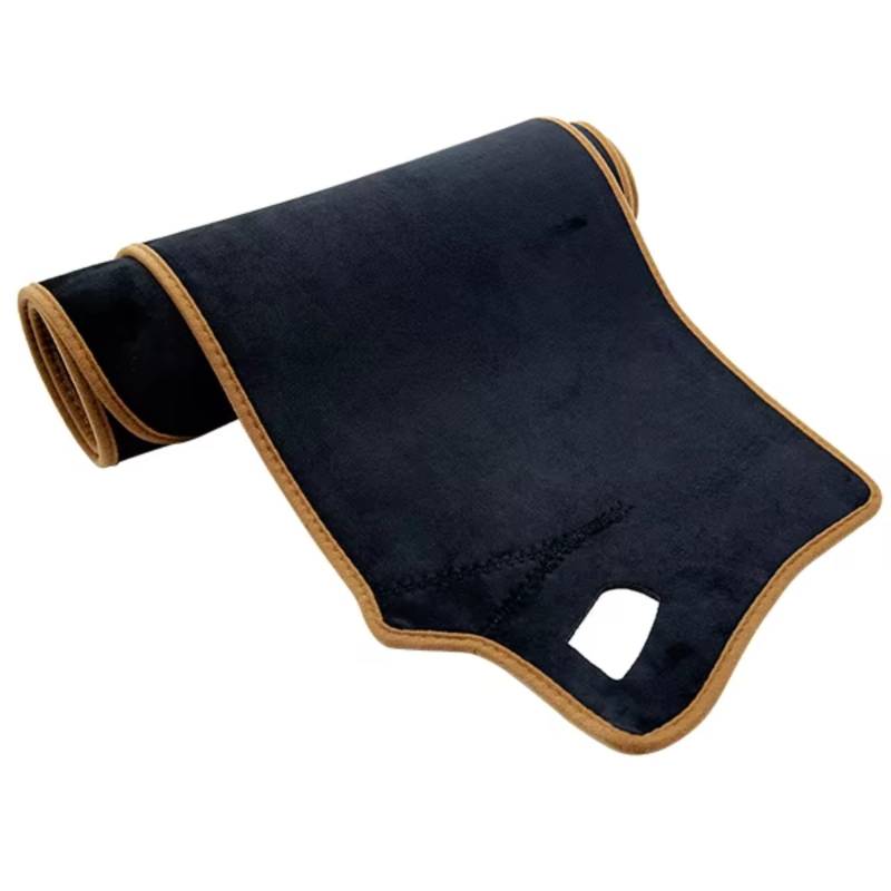 Dash Board Matte Teppich Pad Für Kia Für Sephia Für Mentor Für Shuma Für Spectra 1998~2003 Anti-Rutsch-Matte Abdeckung Pad Sonnenschutz Dashmat(Flannel Brown Edge,RHD) von CENAP