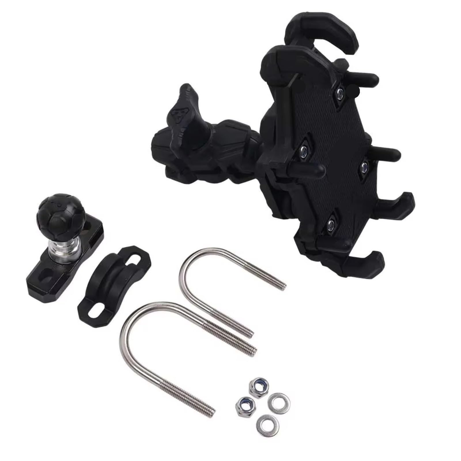 Handyhalter Fahrrad Für Benelli Für TRK702 Für TRK702X 2022 2023 + Motorrad GPS Navigation Platte Halterung Handyhalterung Fahrrad(B Only Phone Holder) von CENAP