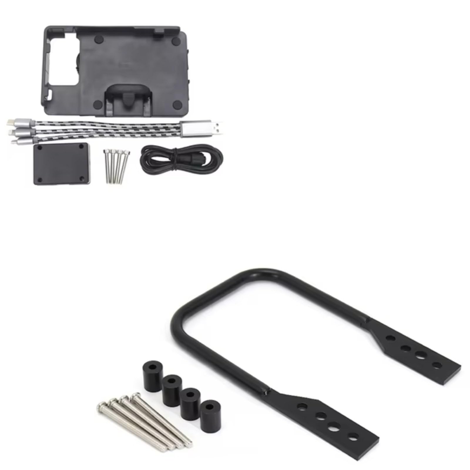 Handyhalter Fahrrad Für F900XR Telefon Navigation Halterung Halter GPS Halterung Ständer Motorrad Zubehör Handyhalterung Fahrrad(E) von CENAP