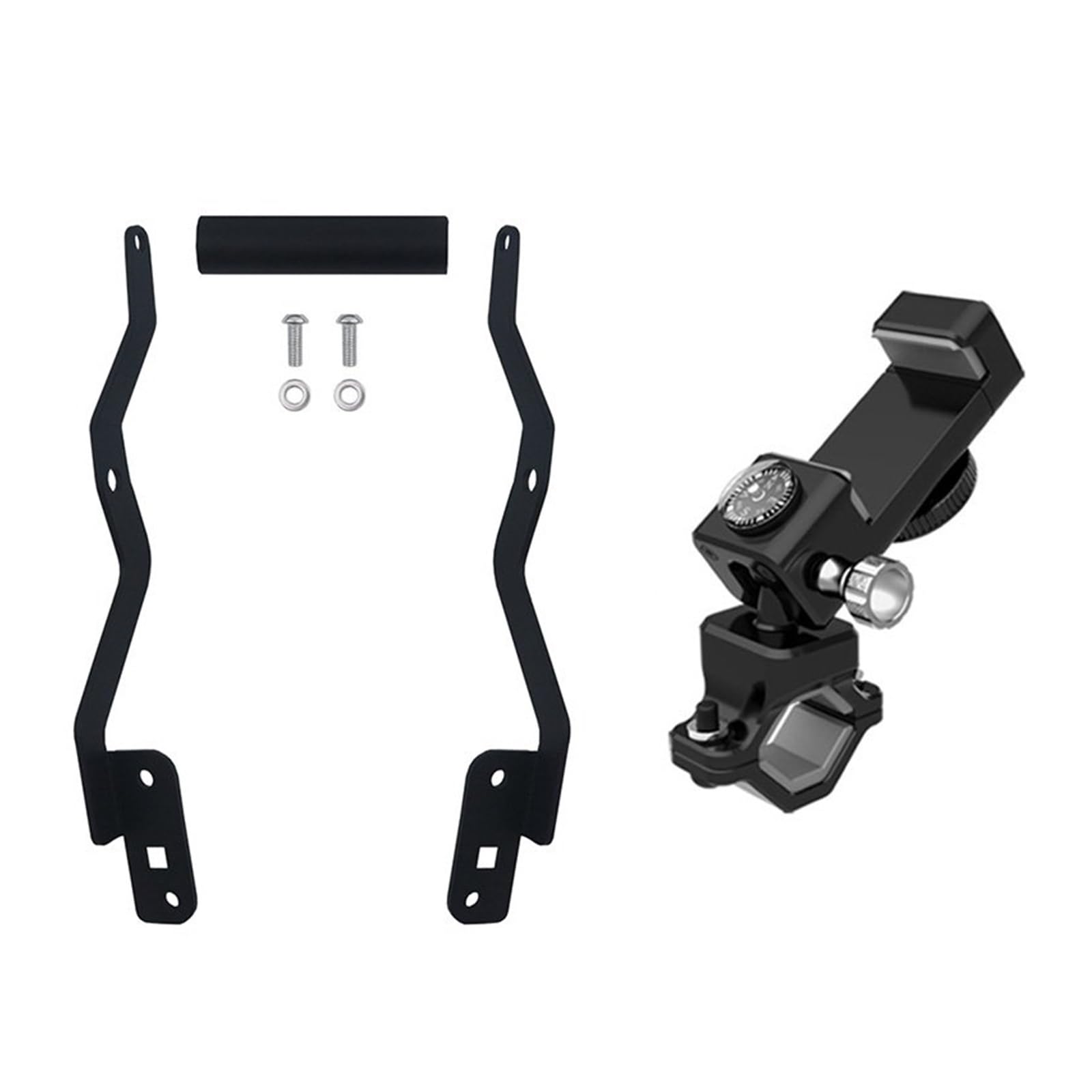 Handyhalter Fahrrad Für Für F900XR 2020-2022 Motorrad Windschutzscheibe Ständer Halter Mobile GPS Navigation Platte Halterung Handyhalterung Fahrrad(Set of 22MM) von CENAP