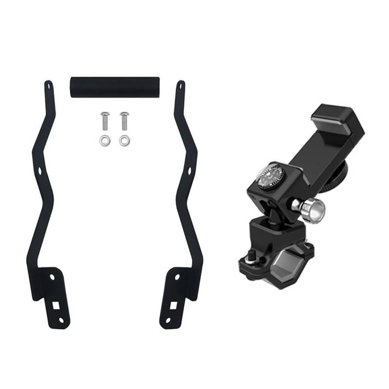 Handyhalter Fahrrad Für Für F900XR 2020-2022 Motorrad Windschutzscheibe Ständer Halter Mobile GPS Navigation Platte Halterung Handyhalterung Fahrrad(Set of 22MM) von CENAP