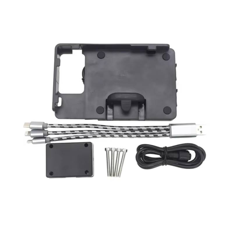Handyhalter Fahrrad Für Für S1000XR 2020 2021 Motorrad modifizierte GPS-Navigation USB-Ladegerät Telefonhalter Handyhalterung Fahrrad(B) von CENAP