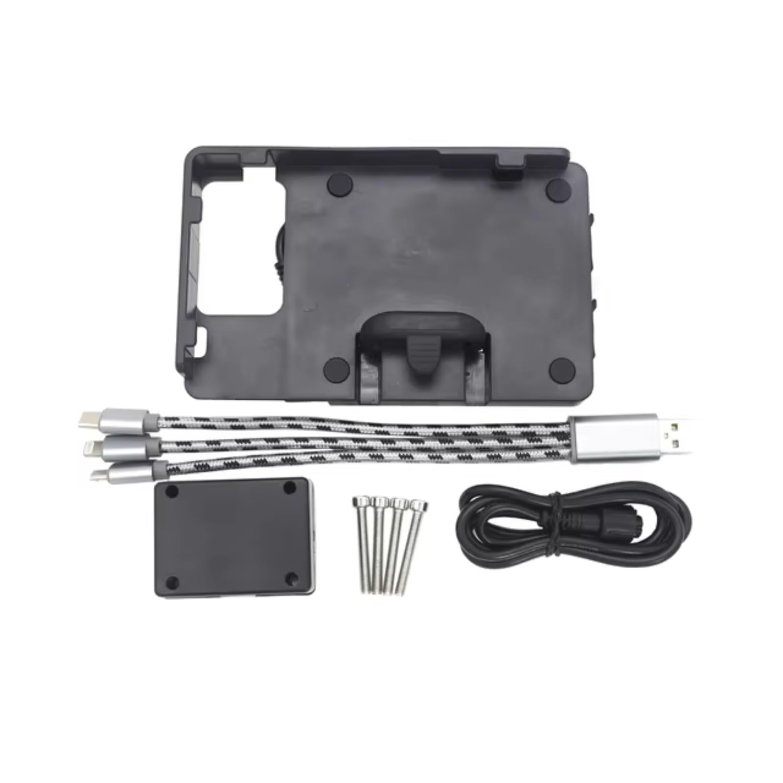 Handyhalter Fahrrad Für NX400 NX 400 NX500 Nx 500 2024 Motorrad GPS Navigation Halterung Montage 13/16mm Stange Handyhalterung Fahrrad(Phone Holder) von CENAP